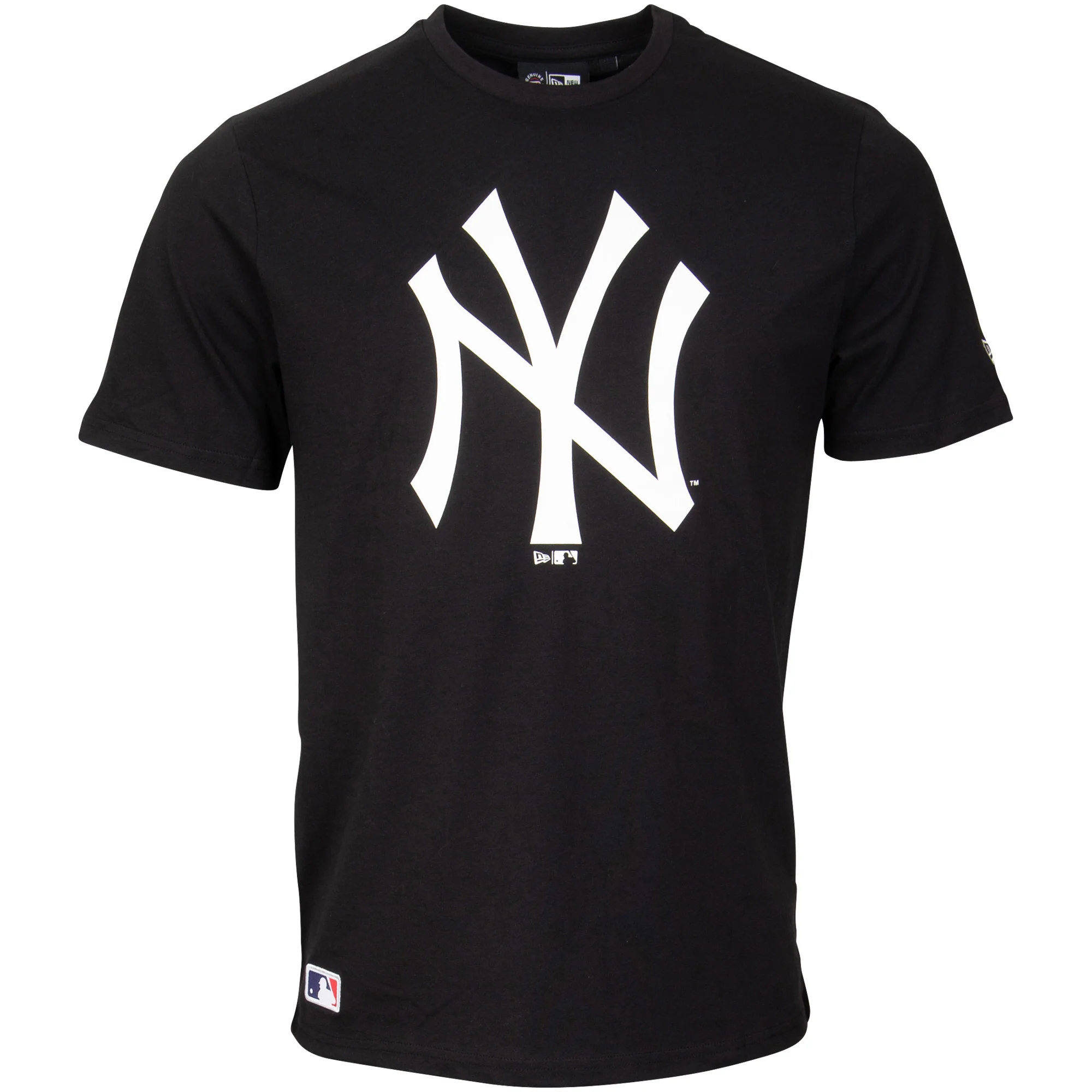 New York Yankees New Era T-Shirt NY Logo groß - schwarz - Image 5