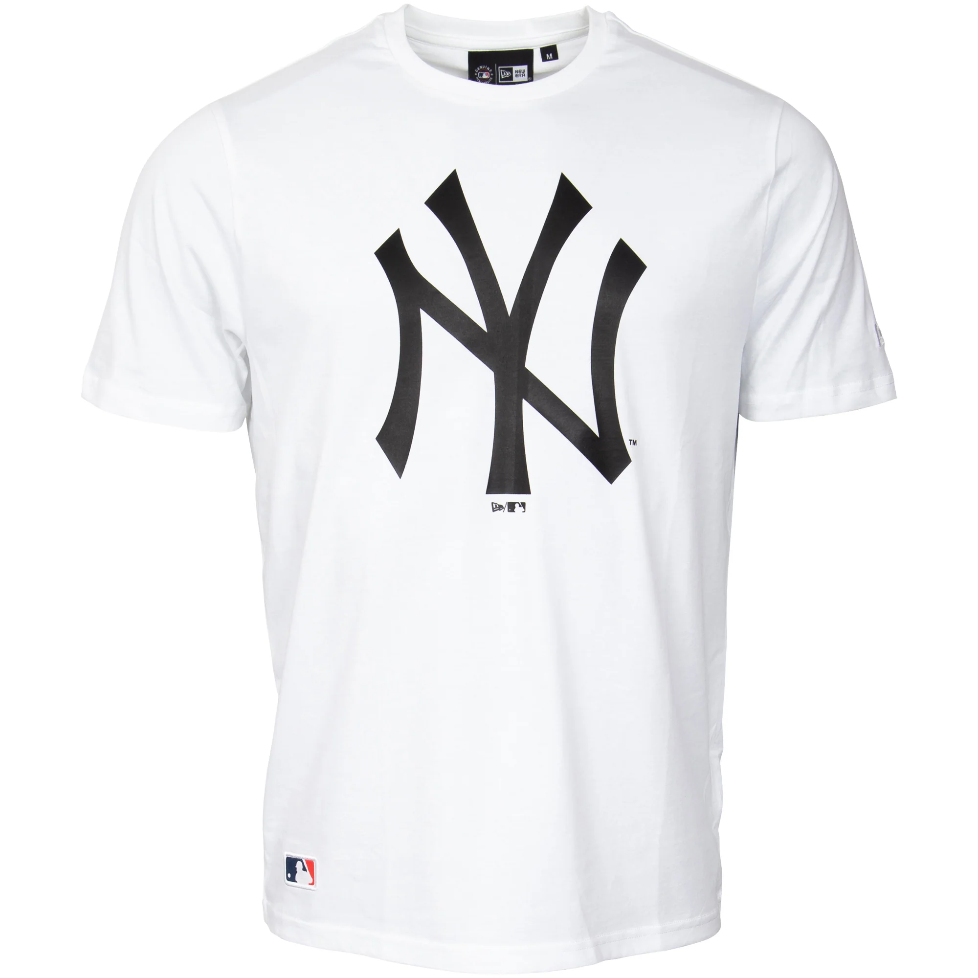 New York Yankees New Era T-Shirt NY Logo groß - weiß - Image 7