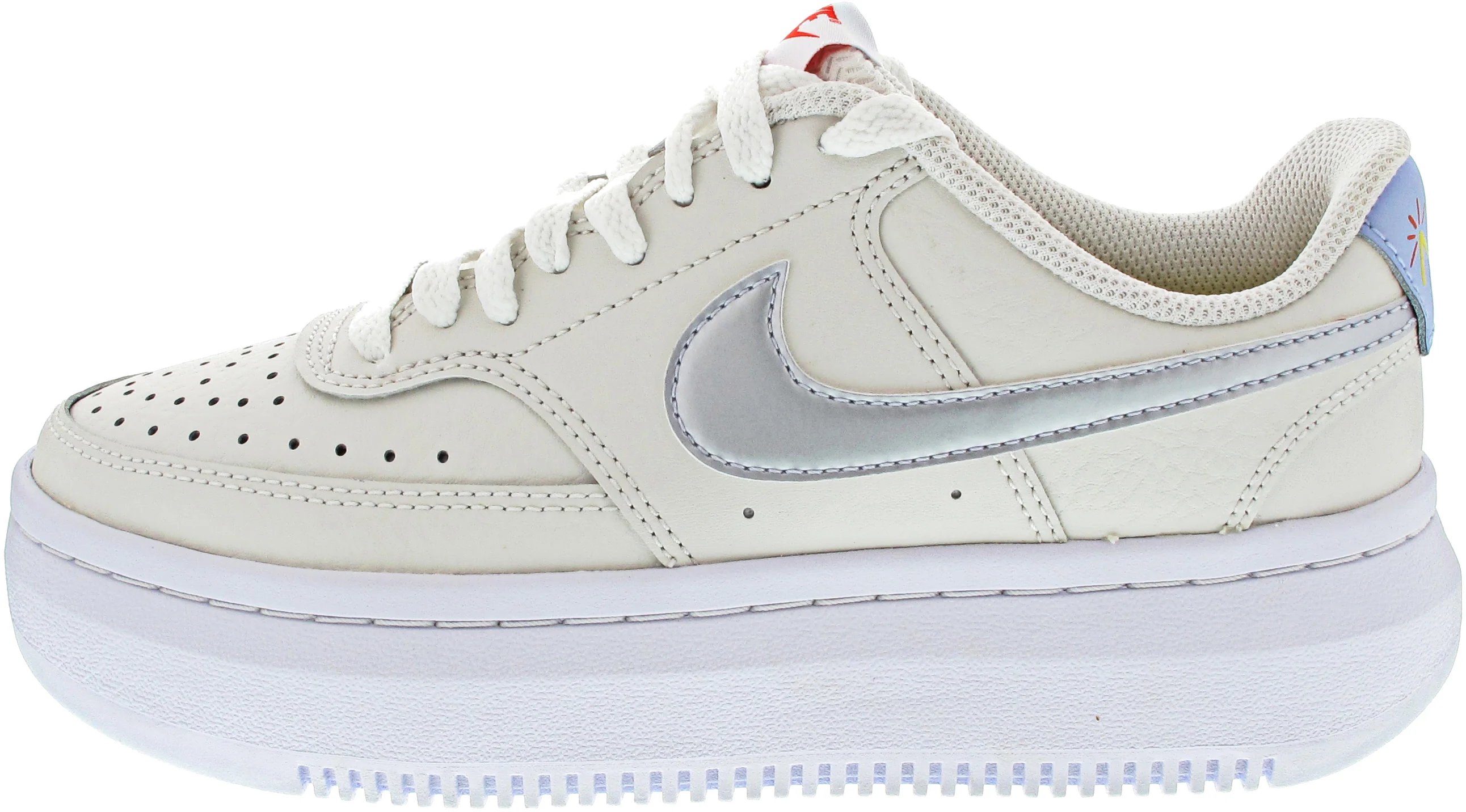 Nike Court Vision Alta Sneaker Beige - Image 7