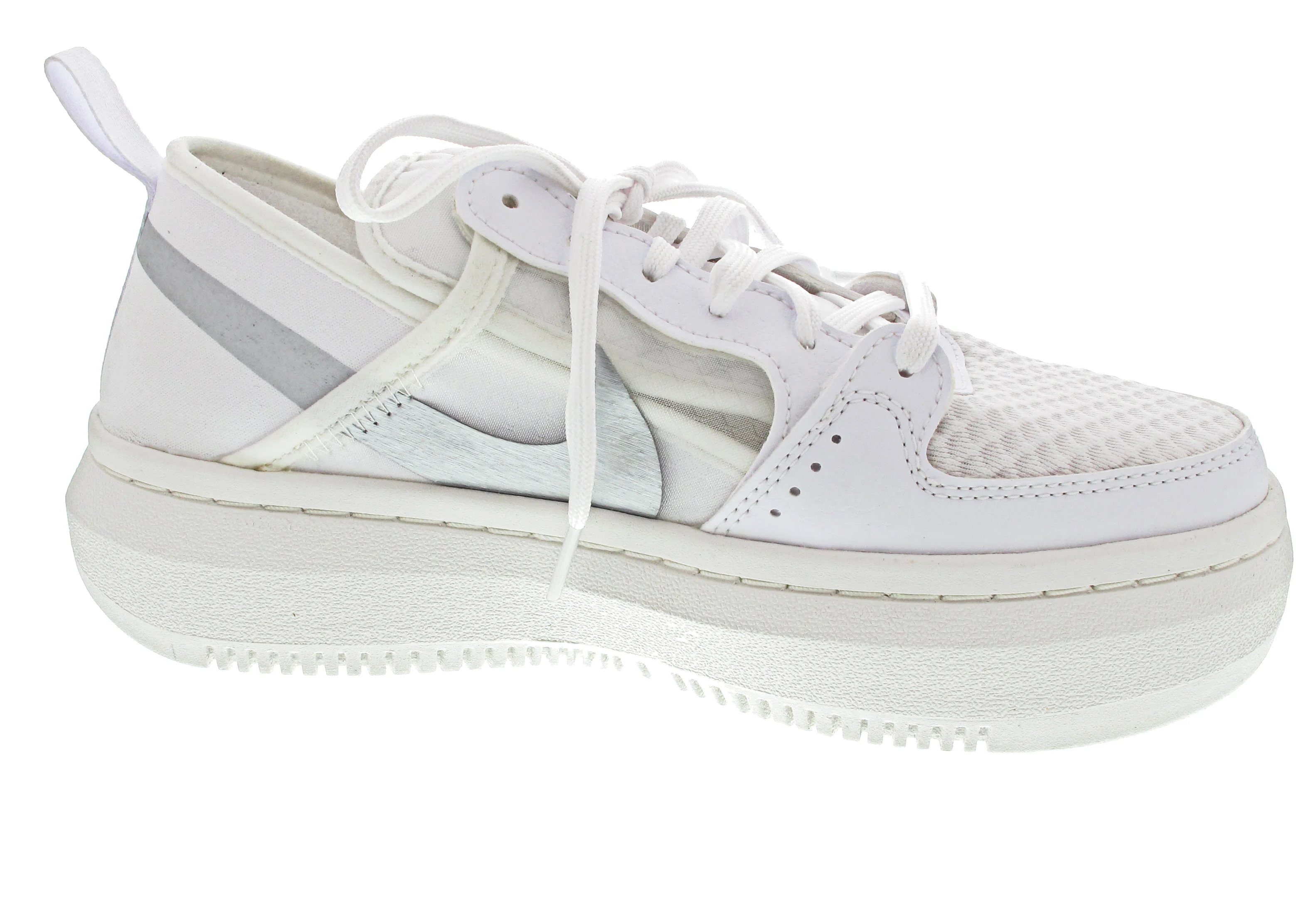 Nike Court Vision Alta TXT Sneaker Weiß - Image 3