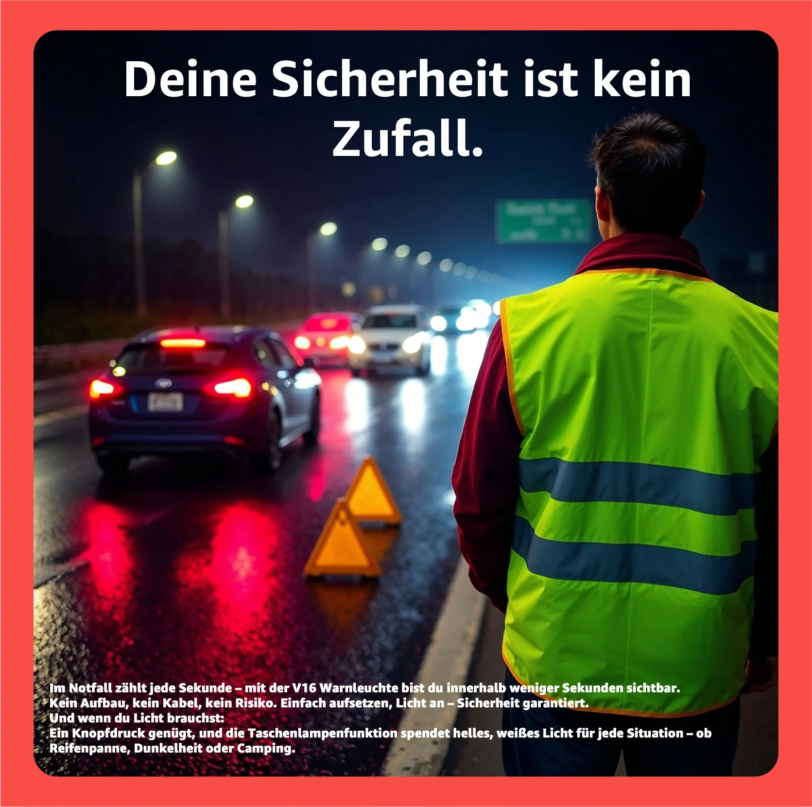 Notfall-Warnleuchte V16 EU – Pannenlicht & Signallicht – vorgeschrieben ab 2026 in Spanien - Image 18