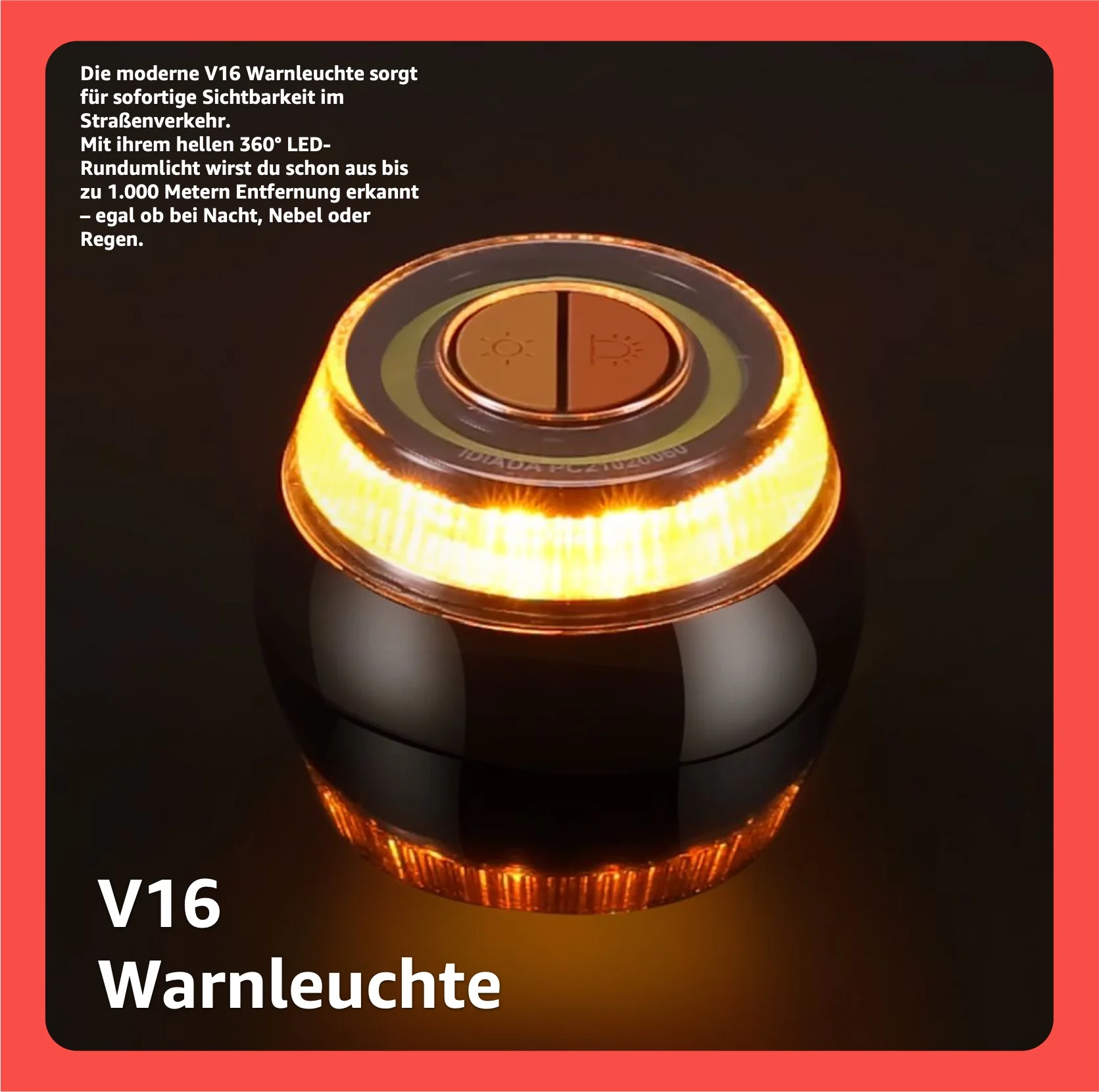 Notfall-Warnleuchte V16 EU – Pannenlicht & Signallicht – vorgeschrieben ab 2026 in Spanien - Image 19