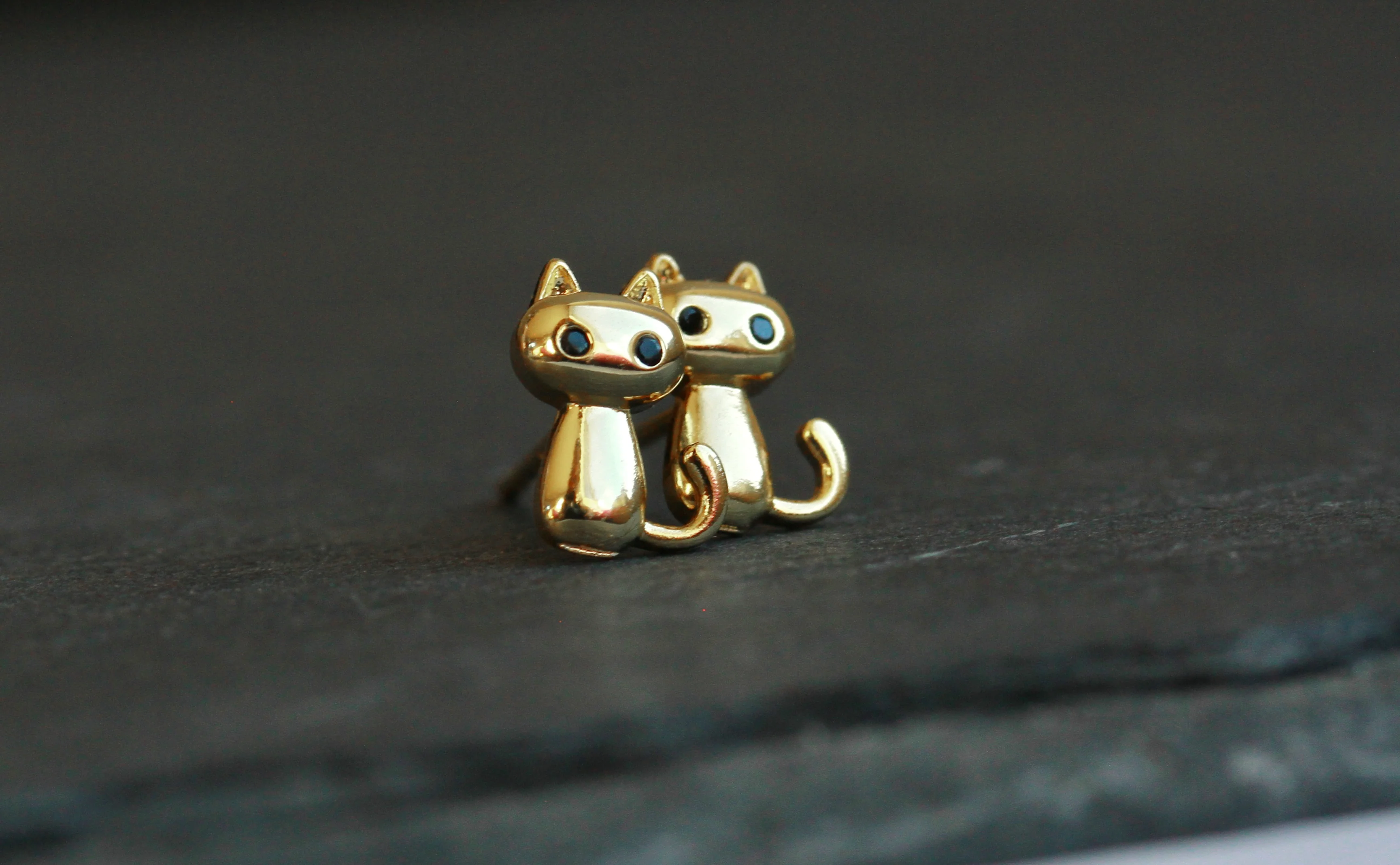 Ohrstecker Katze Ohrringe Kitten niedlich Geschenk für Frauen Mutter Freundin - Image 4