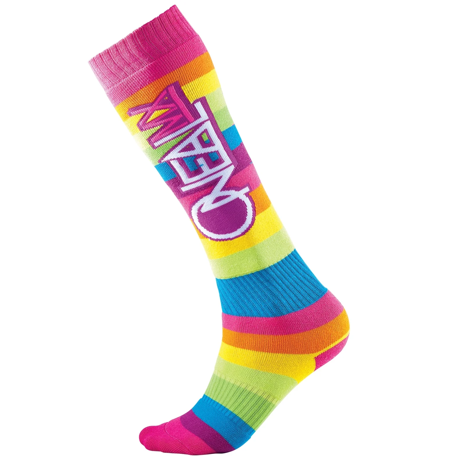 O'NEAL Unisex Socken Pro MX Rainbow Mehrfarbig