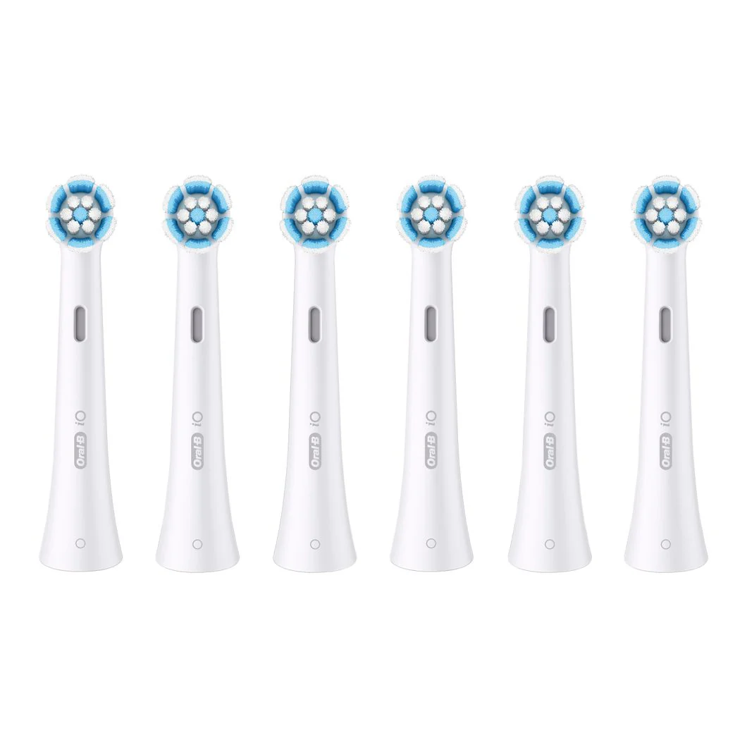 Oral-B iO Sanfte Reinigung Aufsteckbürsten, 6 Stück - Image 2