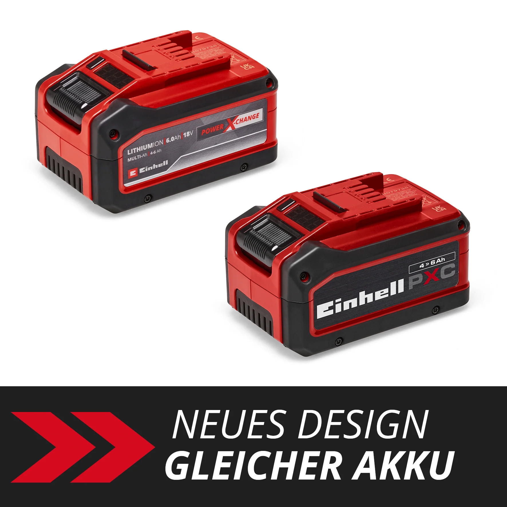 Original Einhell Akku PXC-Twinpack 2x 18V 4-6Ah - Image 2