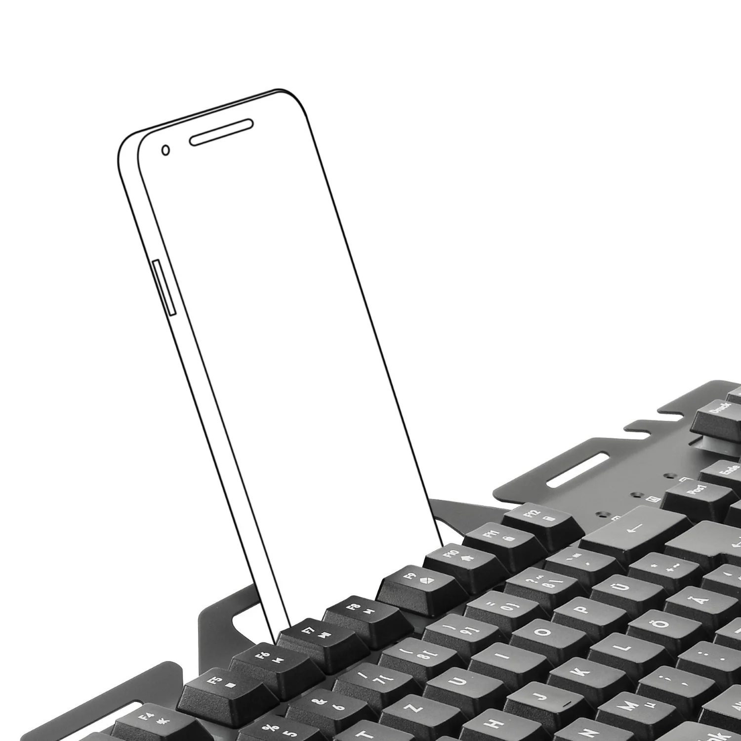 ORIOS Metall Gaming-Tastatur - Image 3