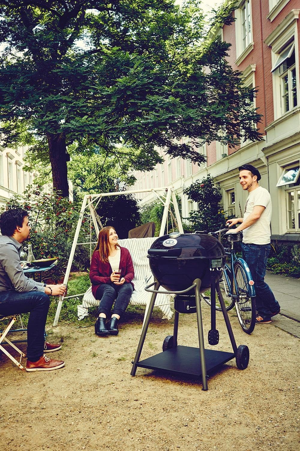 Outdoorchef Kensington 570 C Holzkohlegrill Ø54 cm Grillparty Mobil Klappbar Kugelgrill Grill - Image 5