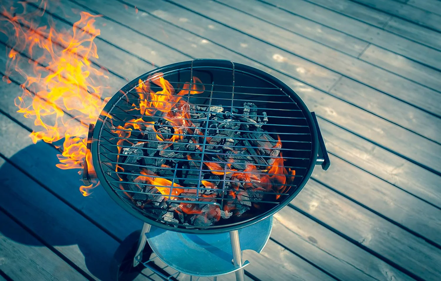 Outdoorchef Kensington 570 C Holzkohlegrill Ø54 cm Grillparty Mobil Klappbar Kugelgrill Grill - Image 7