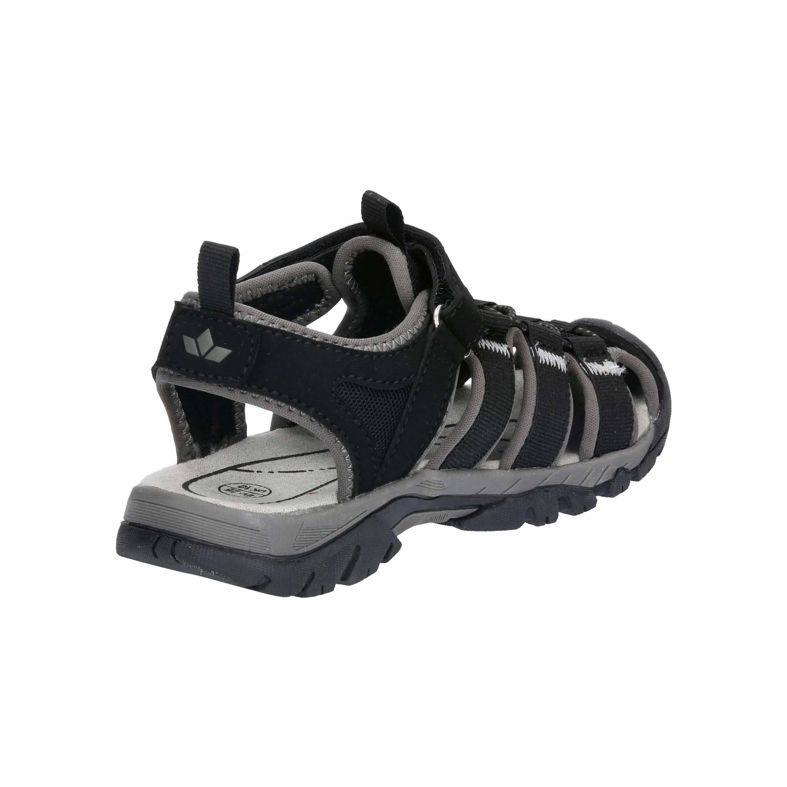 Outdoorsandale Jungen Klettverschluss schwarz LICO Janto VS - Image 73