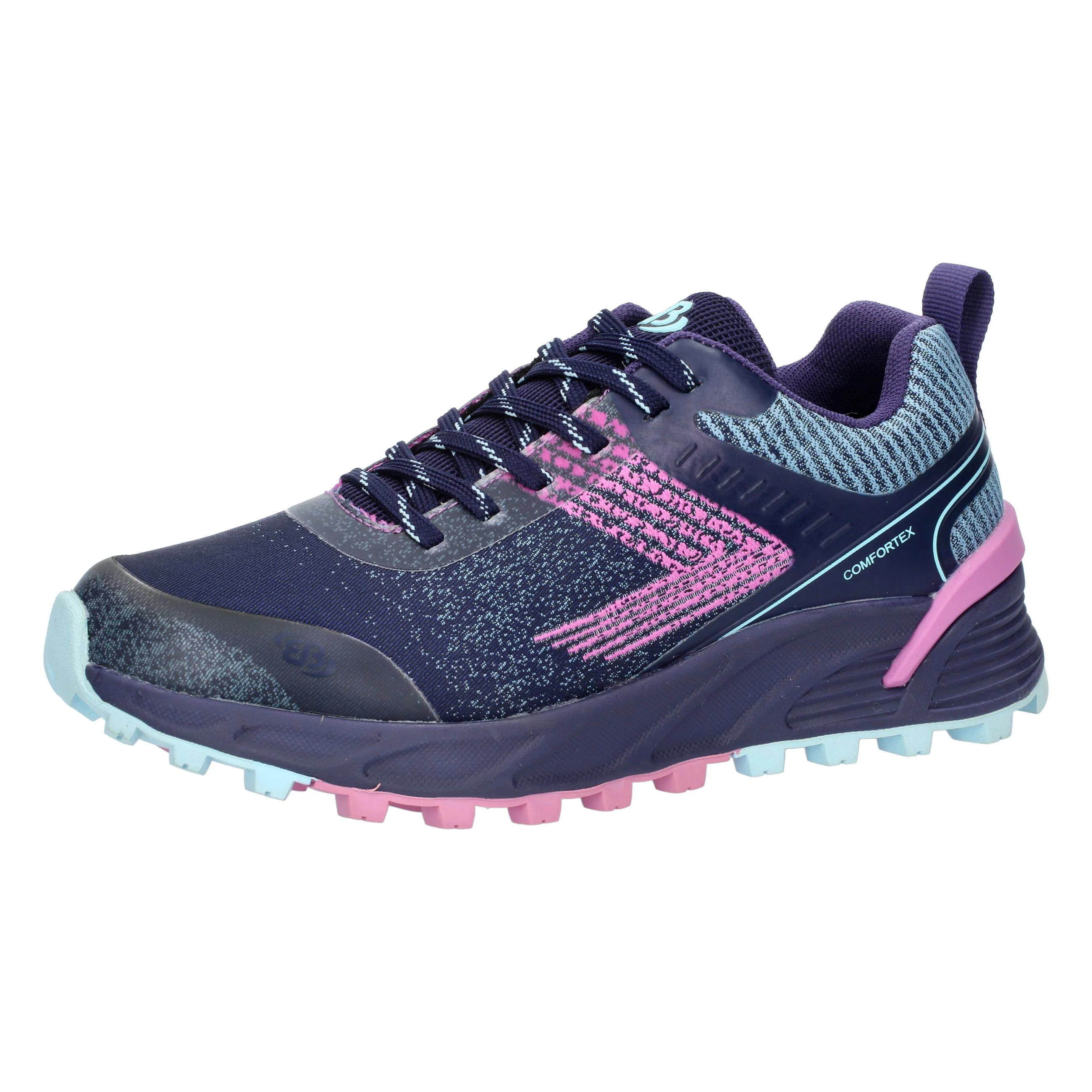 Outdoorschuh Damen Schnürung wasserdicht blau Brütting Mount Batur - Image 7