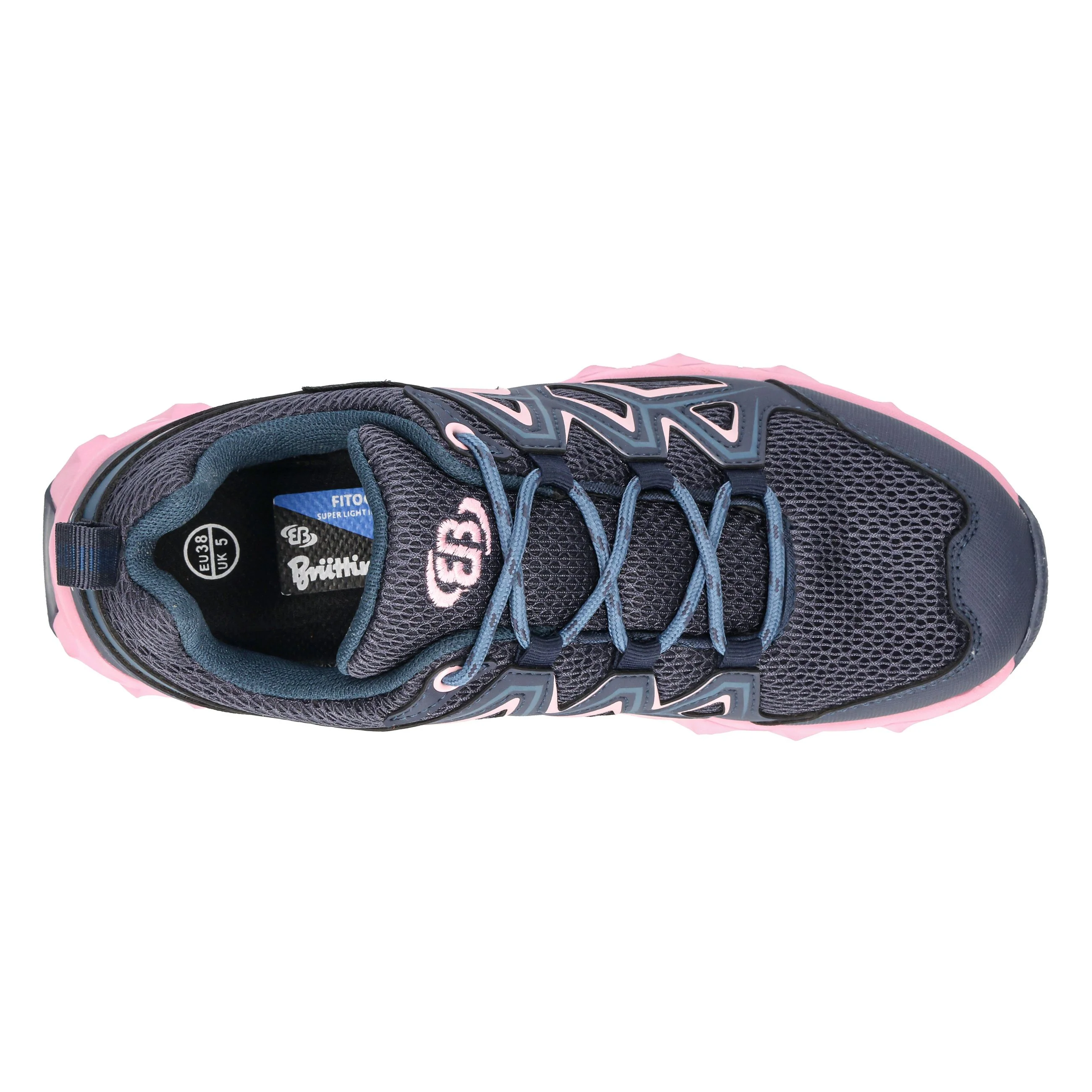 Outdoorschuh Damen Schnürung wasserdicht blau Brütting Power - Image 41