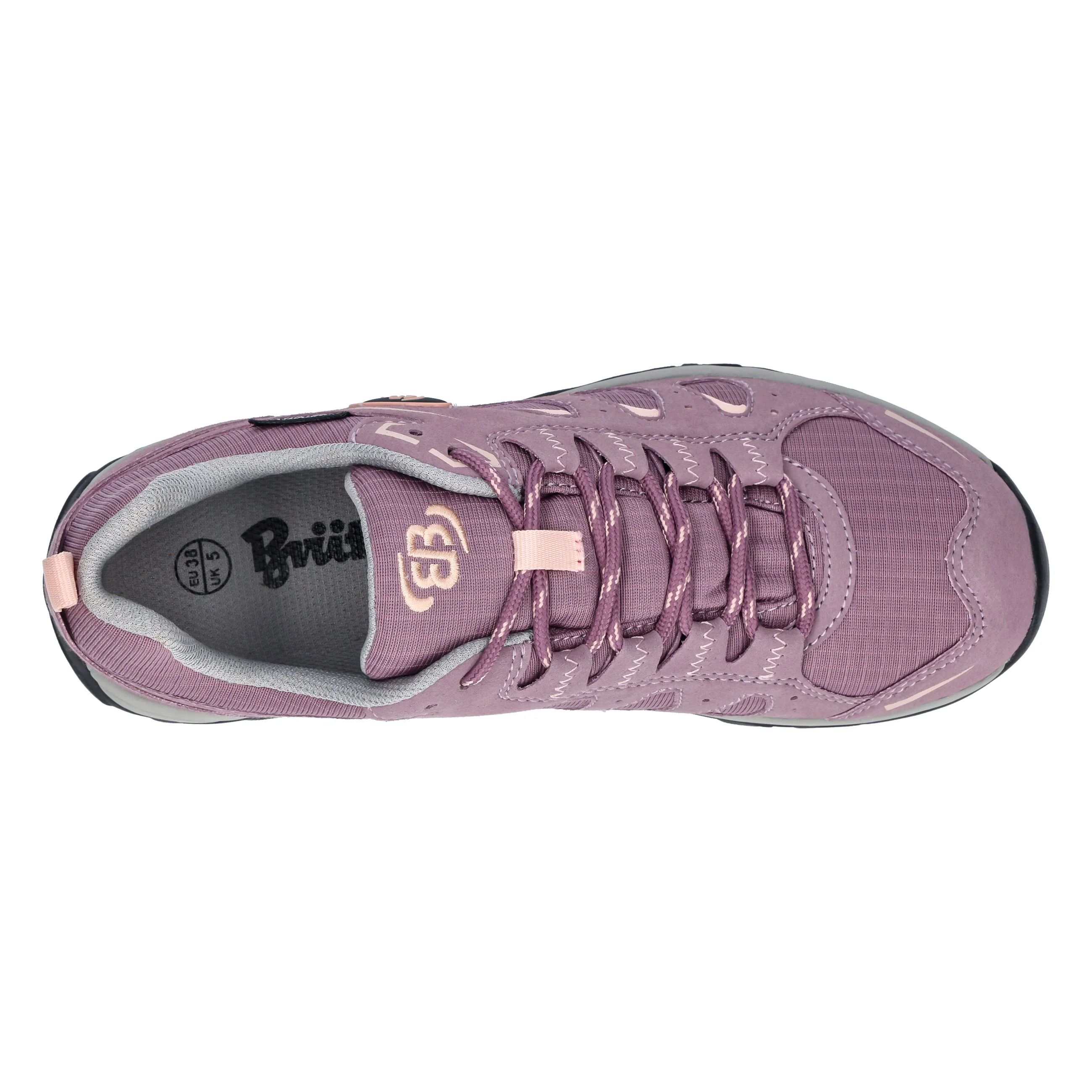 Outdoorschuh Damen Schnürung wasserdicht rosa Brütting Mount Frakes Low - Image 41