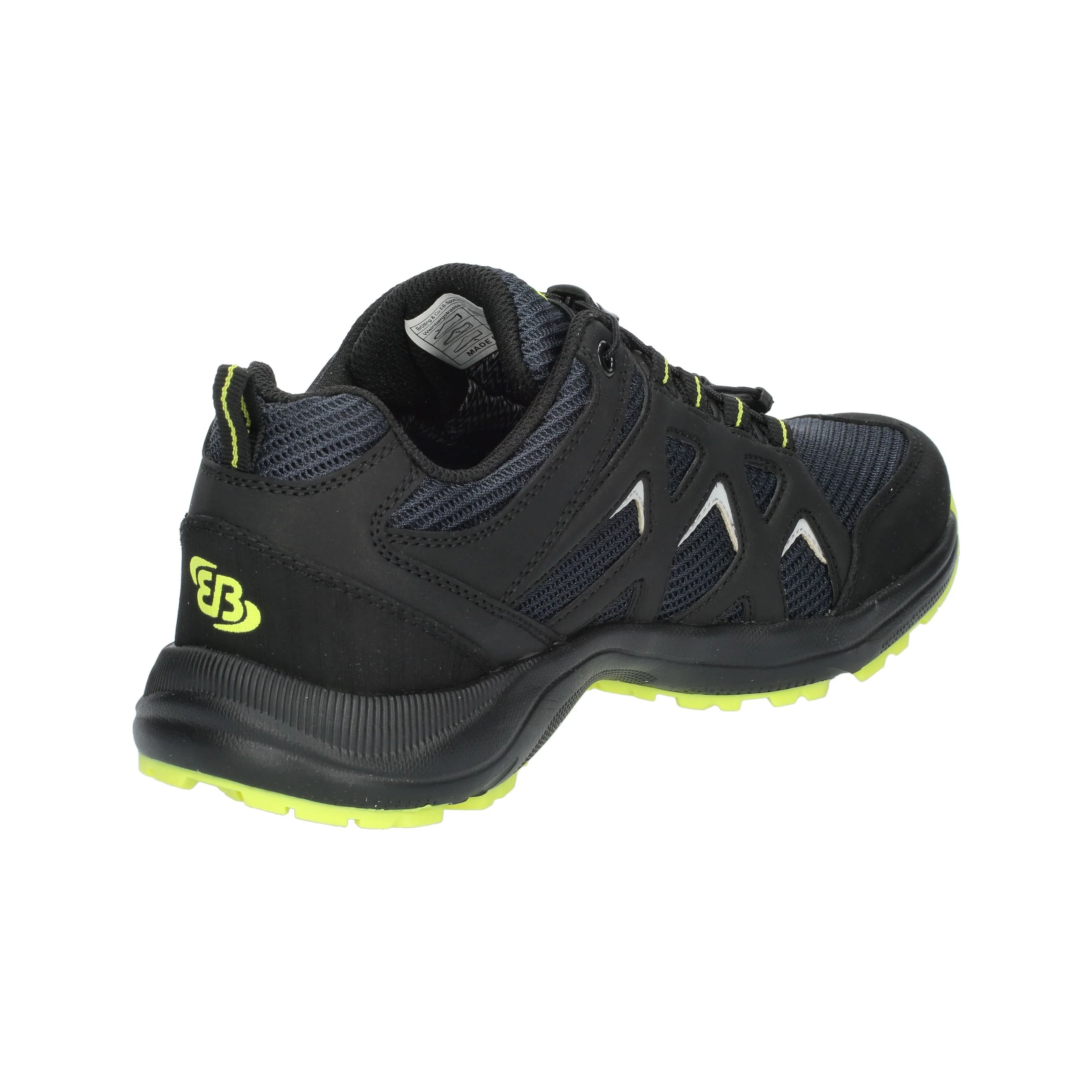 Outdoorschuh Herren Schnellschnürsystem wasserdicht schwarz Brütting Tacna - Image 40