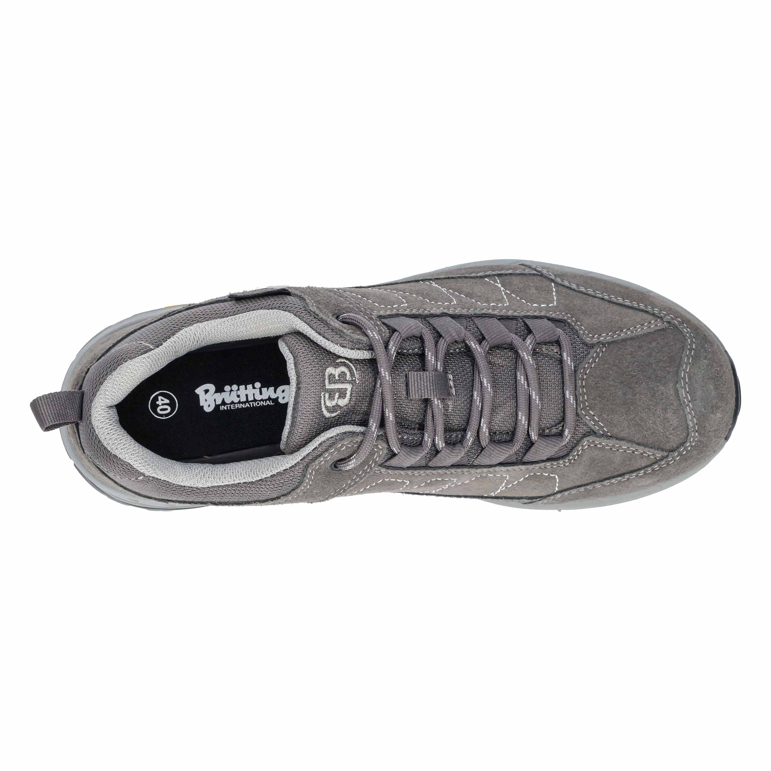 Outdoorschuh Herren Schnürung wasserdicht grau Brütting Mount Adams Low - Image 21