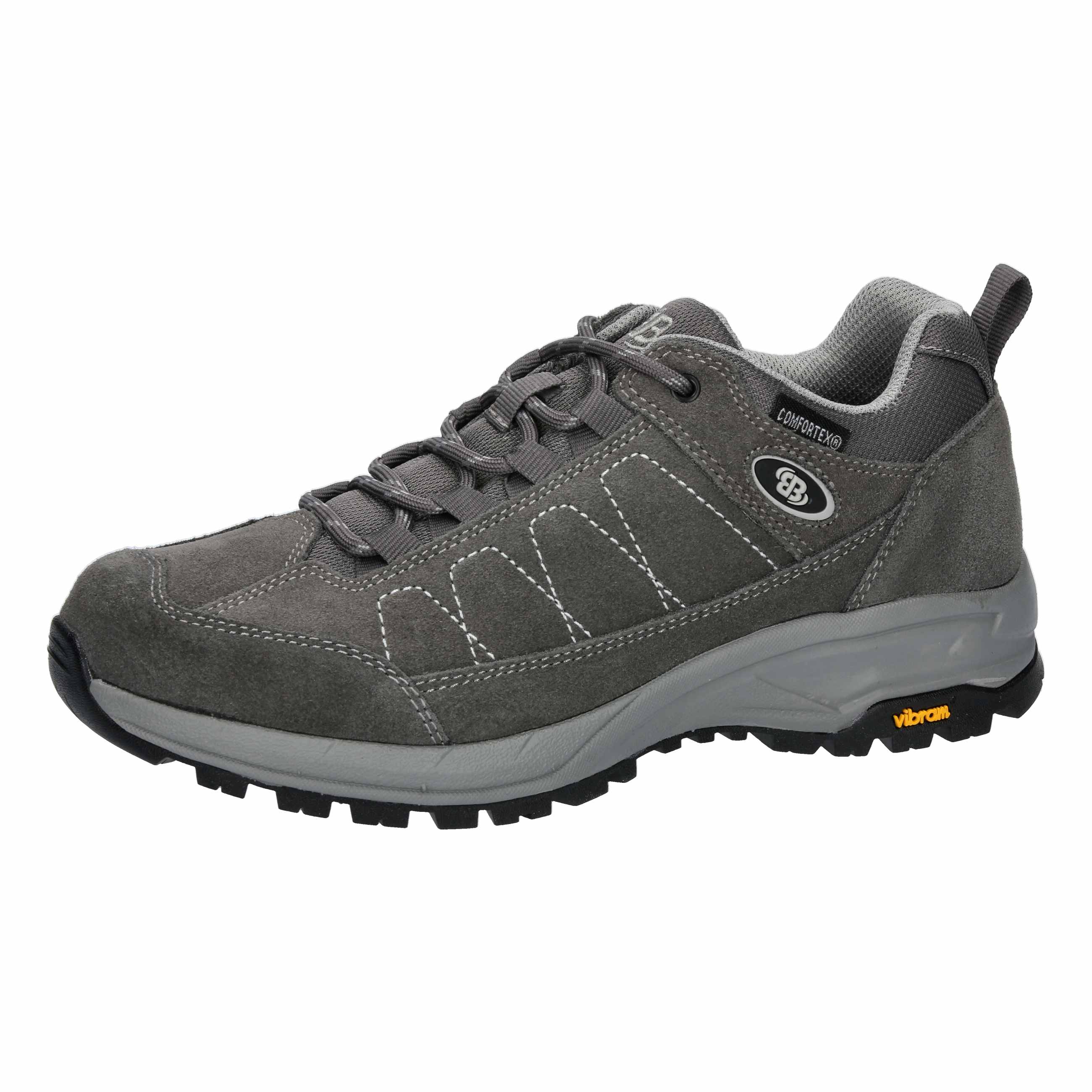 Outdoorschuh Herren Schnürung wasserdicht grau Brütting Mount Adams Low - Image 3