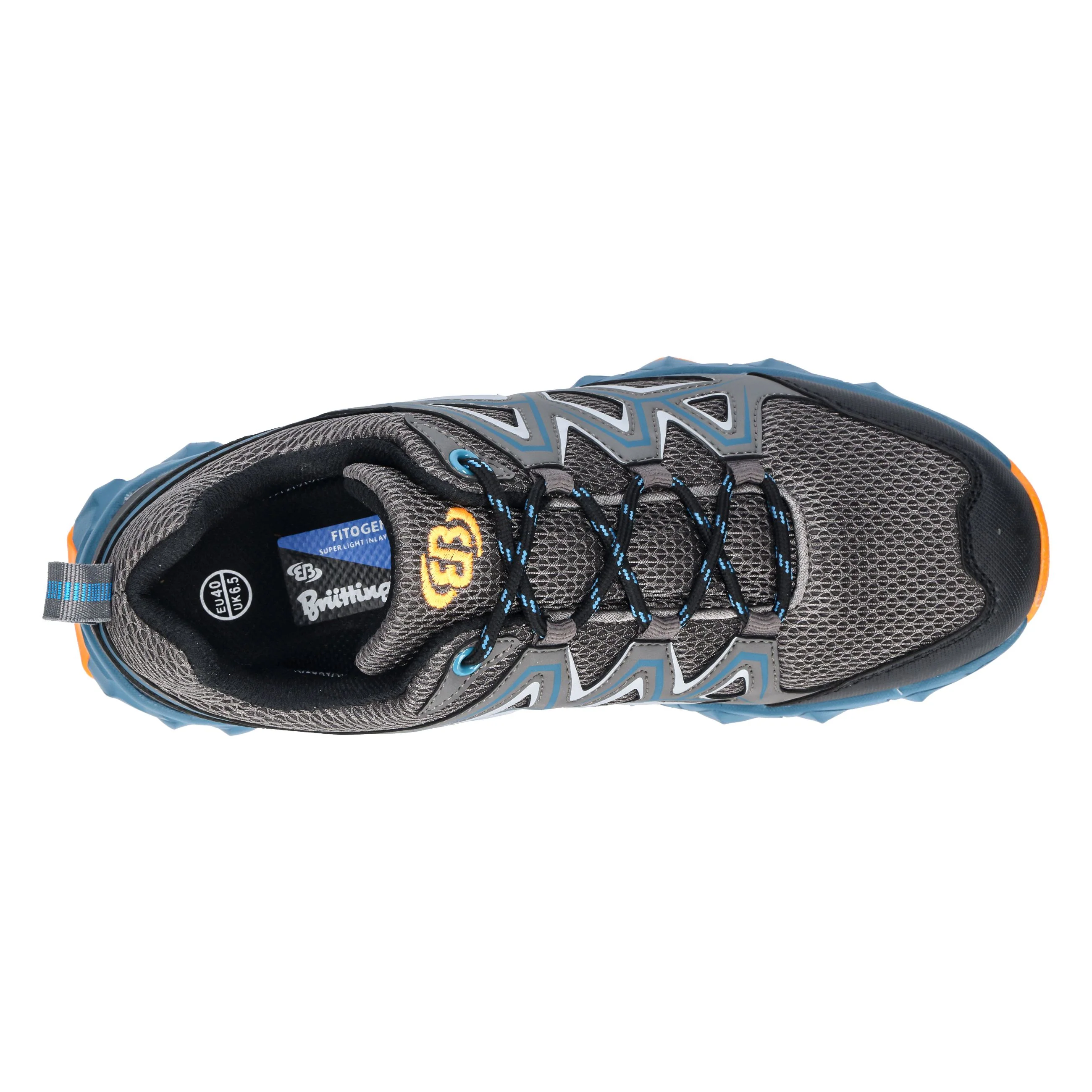 Outdoorschuh Herren Schnürung wasserdicht grau Brütting Power - Image 47