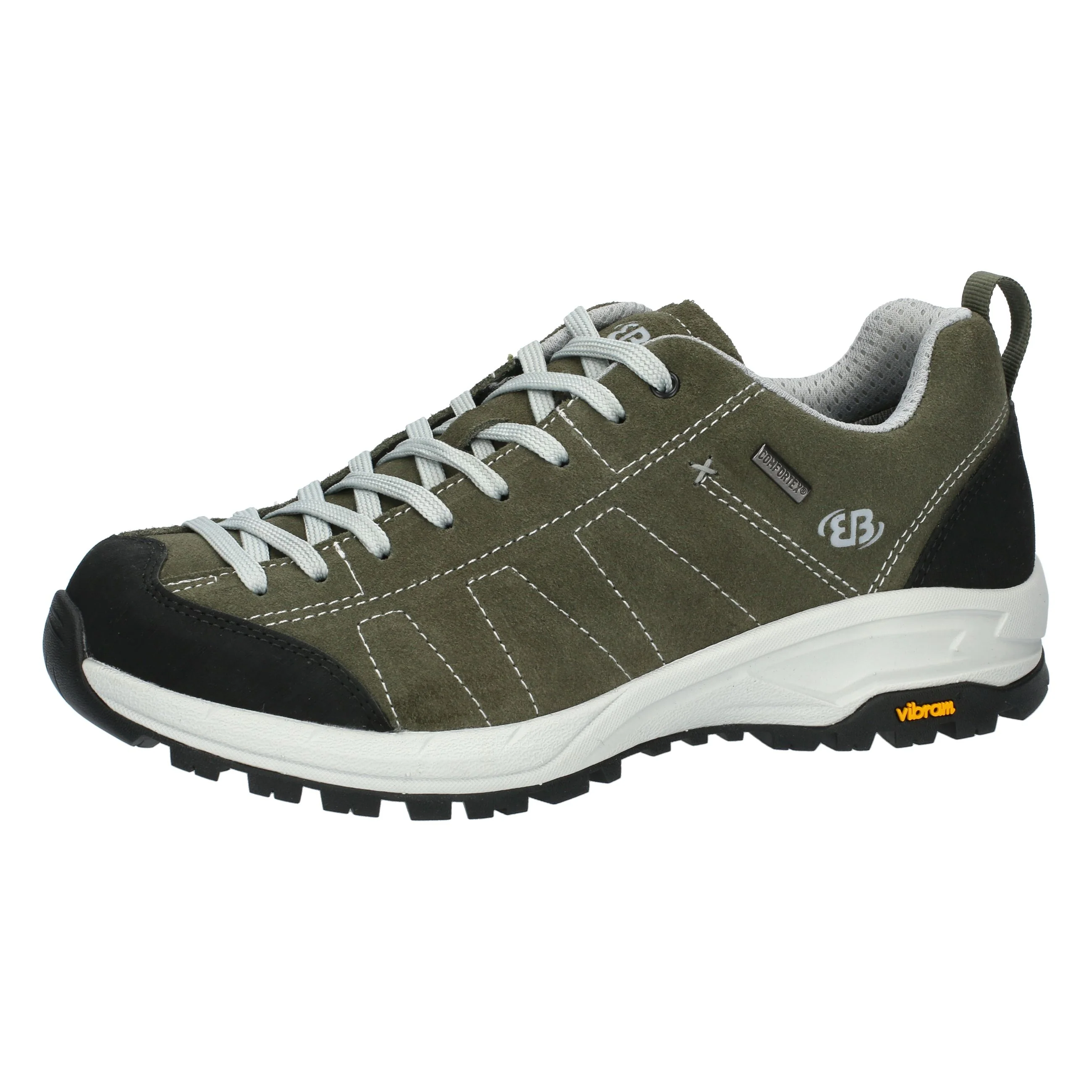Outdoorschuh Herren Schnürung wasserdicht grün Brütting Claremont Tex - Image 2