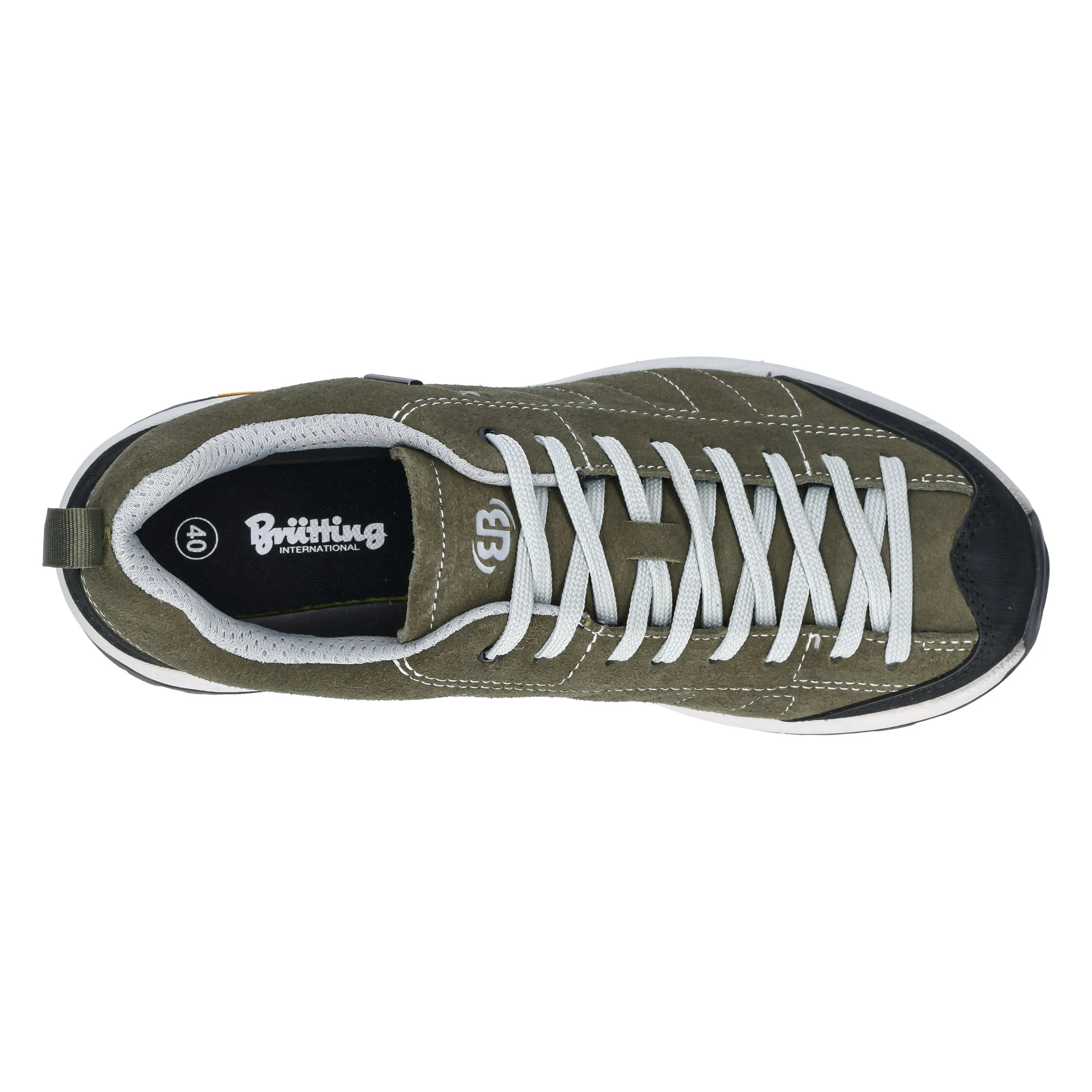 Outdoorschuh Herren Schnürung wasserdicht grün Brütting Claremont Tex - Image 67
