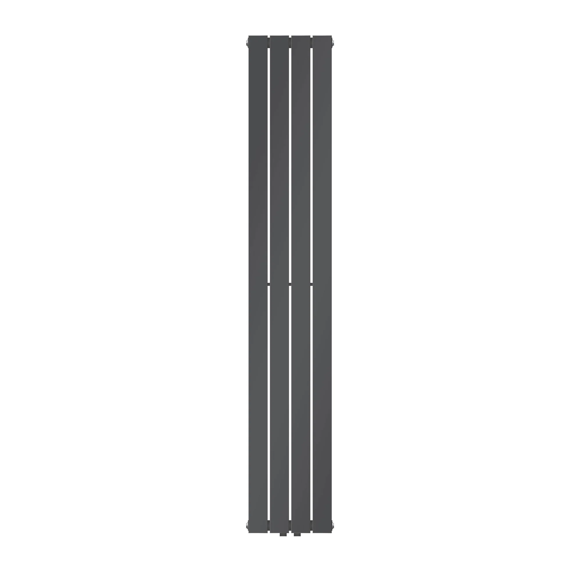 Paneelheizkörper Doppellagig 300x1800 mm Anthrazit mit Mittelanschluss LuxeBath