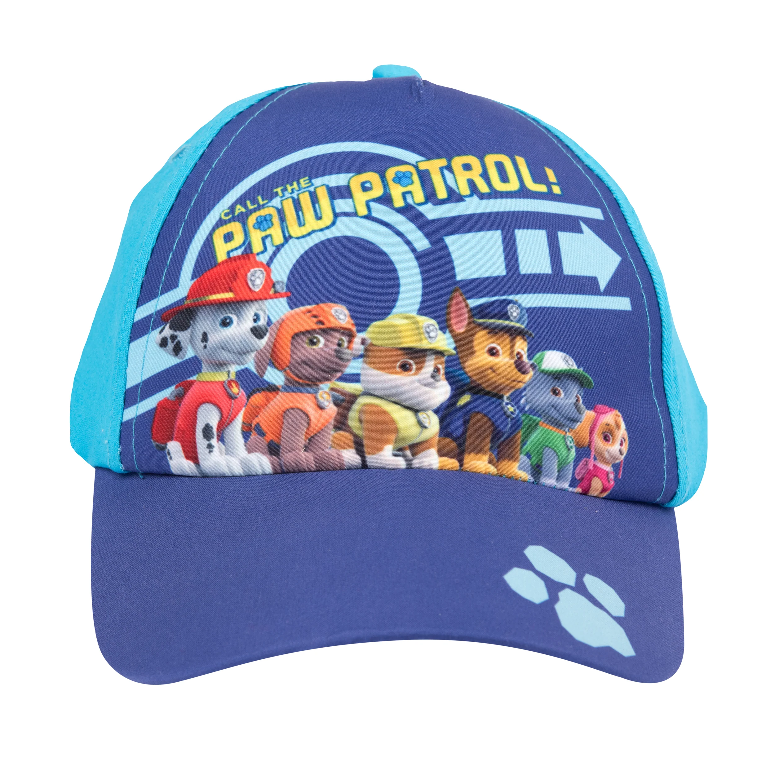 Paw Patrol Basecap für Kinder - Call the Paw Patrol verstellbar Blau
