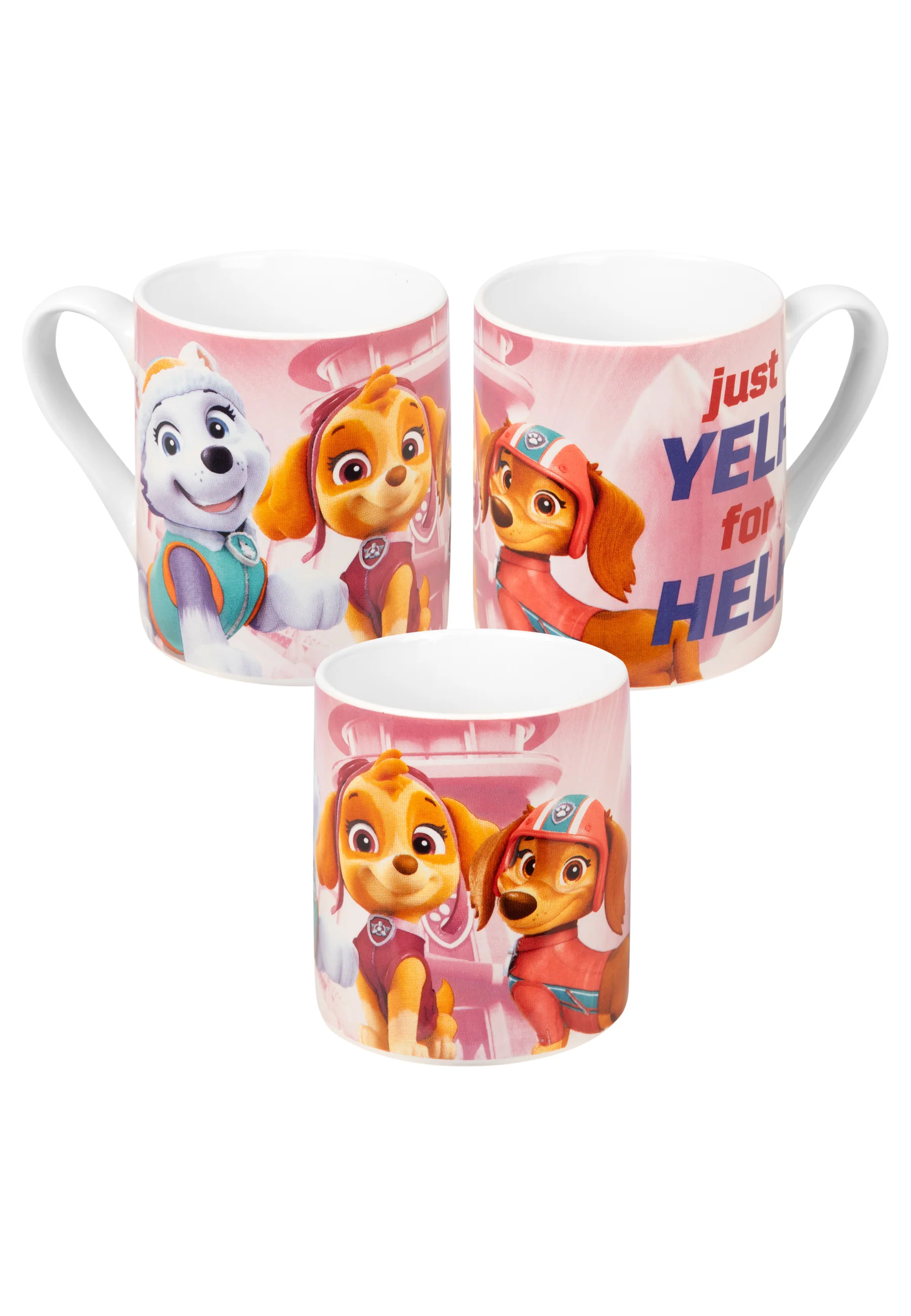 Paw Patrol Frühstücksset für Kinder - Geschirr Set 3-teilig aus Porzellan - Image 5