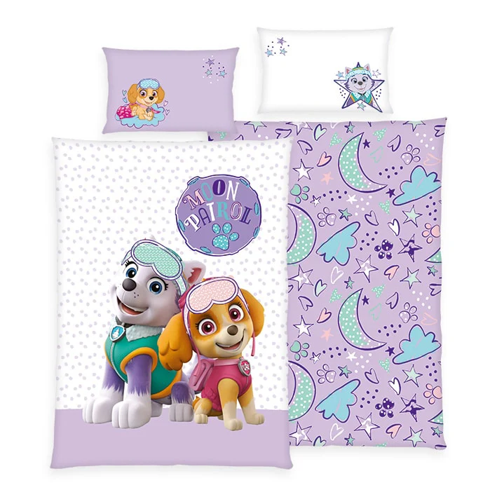 Paw Patrol Kleinkindbettwäsche - Moon Patrol