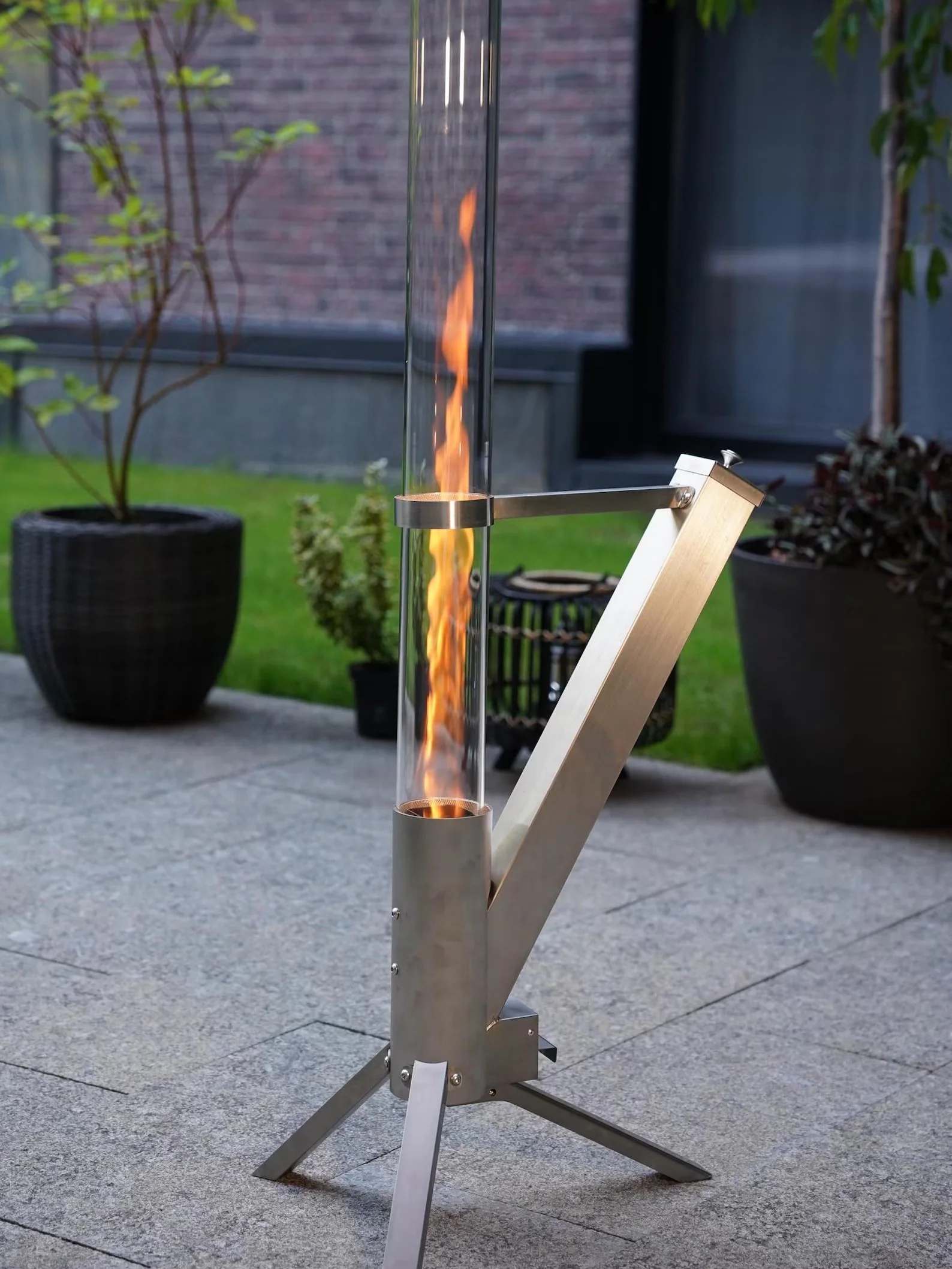Pelletfackel S, Edelstahl - Image 5
