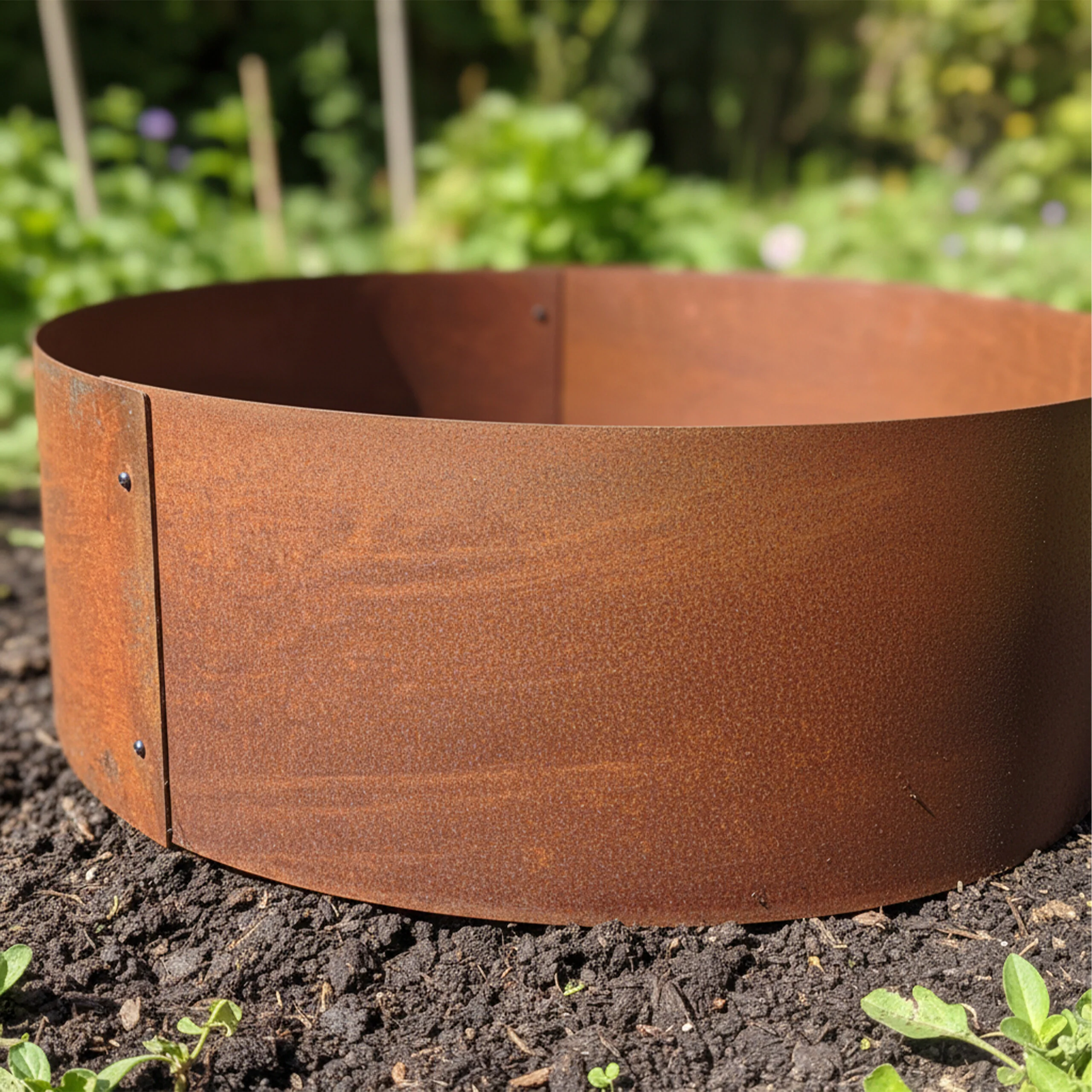 Pflanzring Cortenstahl 20 x 70 cm - Image 3
