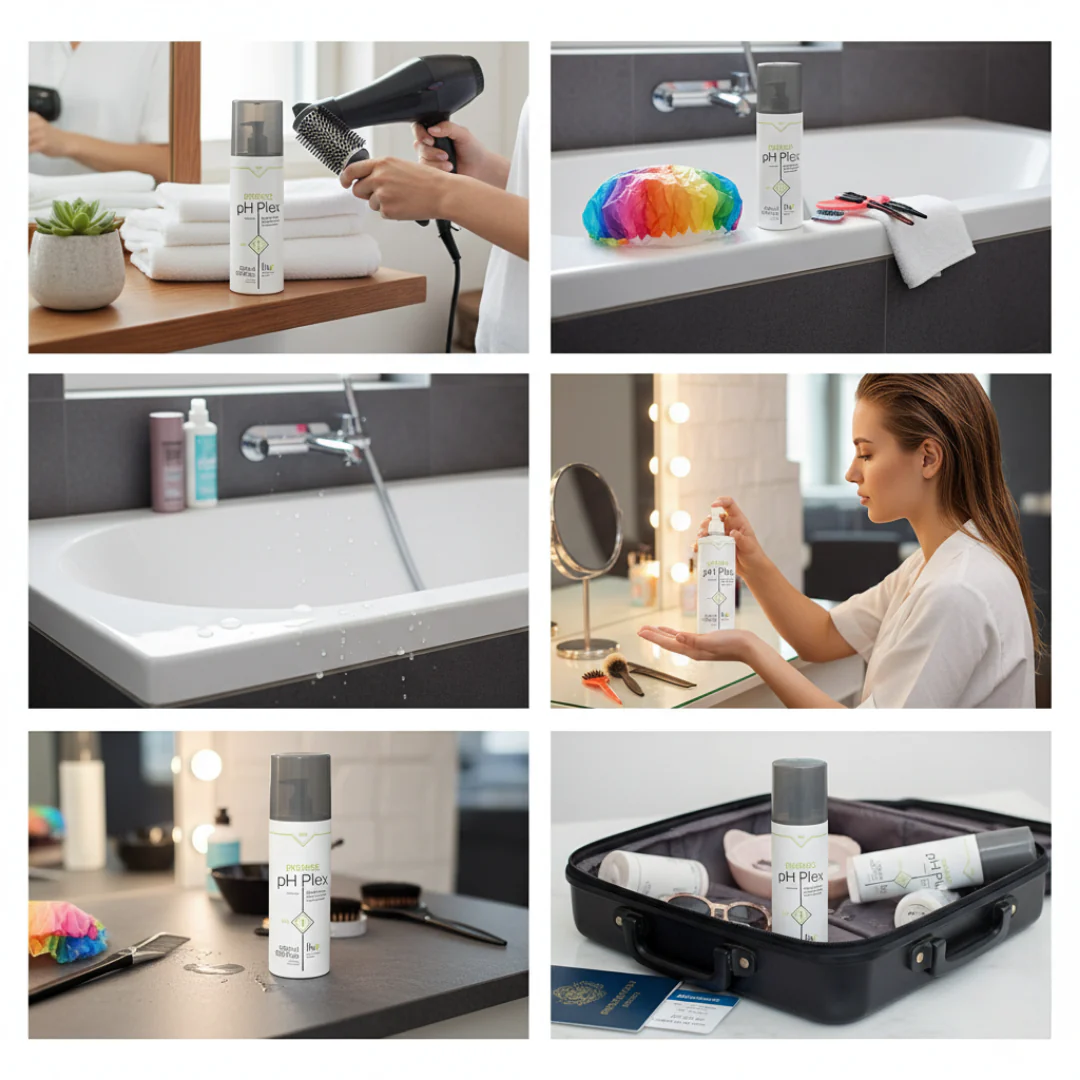 pH Plex 1 Protect 500 ml Haarschutz Konzentrat für Blondierung Färbung Reparatur - Image 4