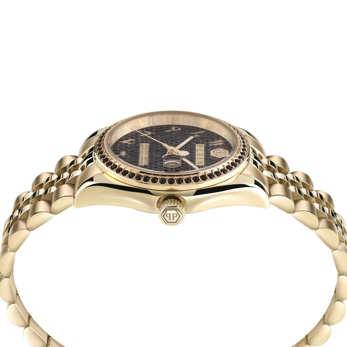 Philipp Plein Damen Uhr Analog Quarz DATE SUPERLATIVE PWYAA0923 Edelstahl - Image 3