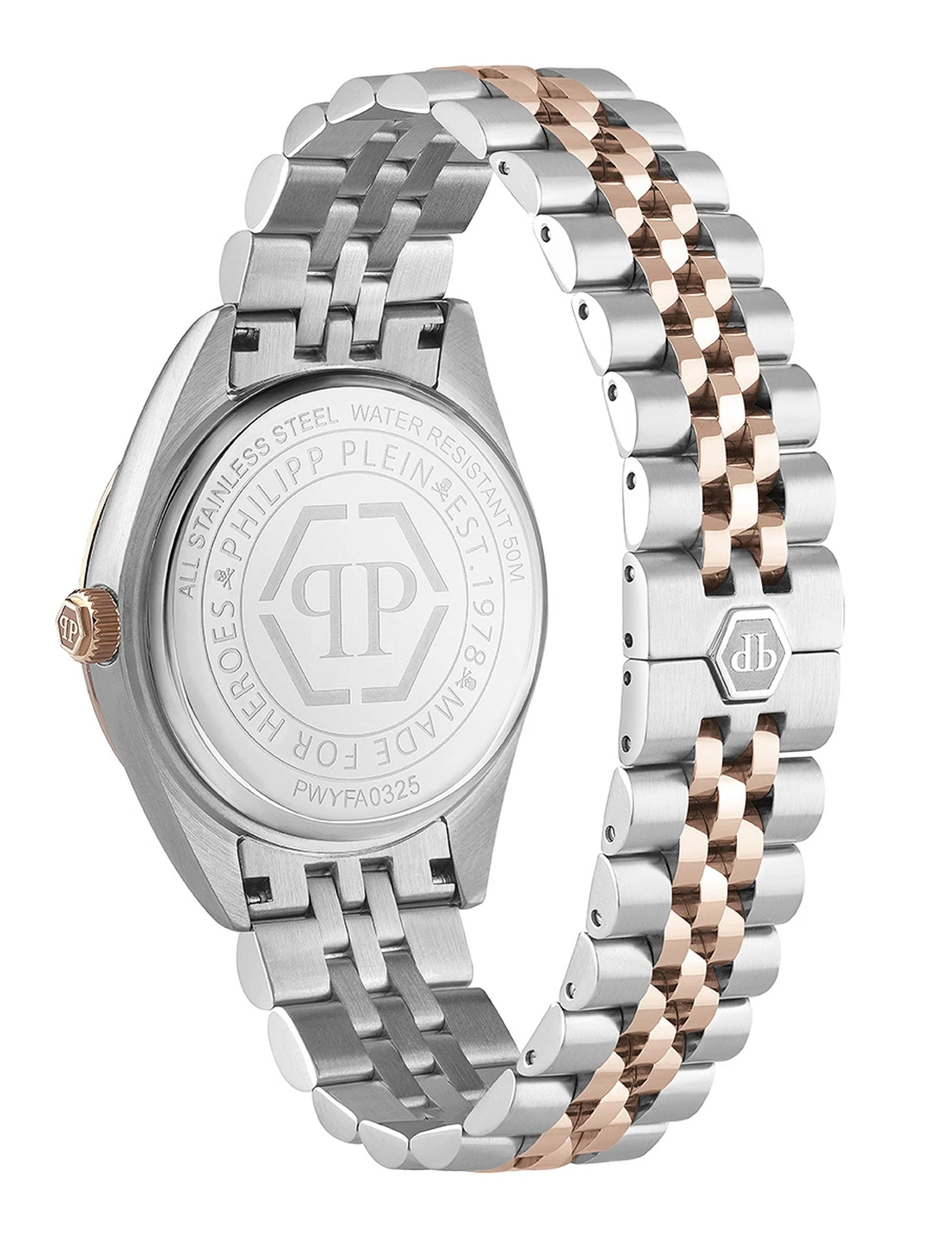 Philipp Plein Damen Uhr Analog Quarz DATE SUPERLATIVE PWYFA0325 Edelstahl - Image 2