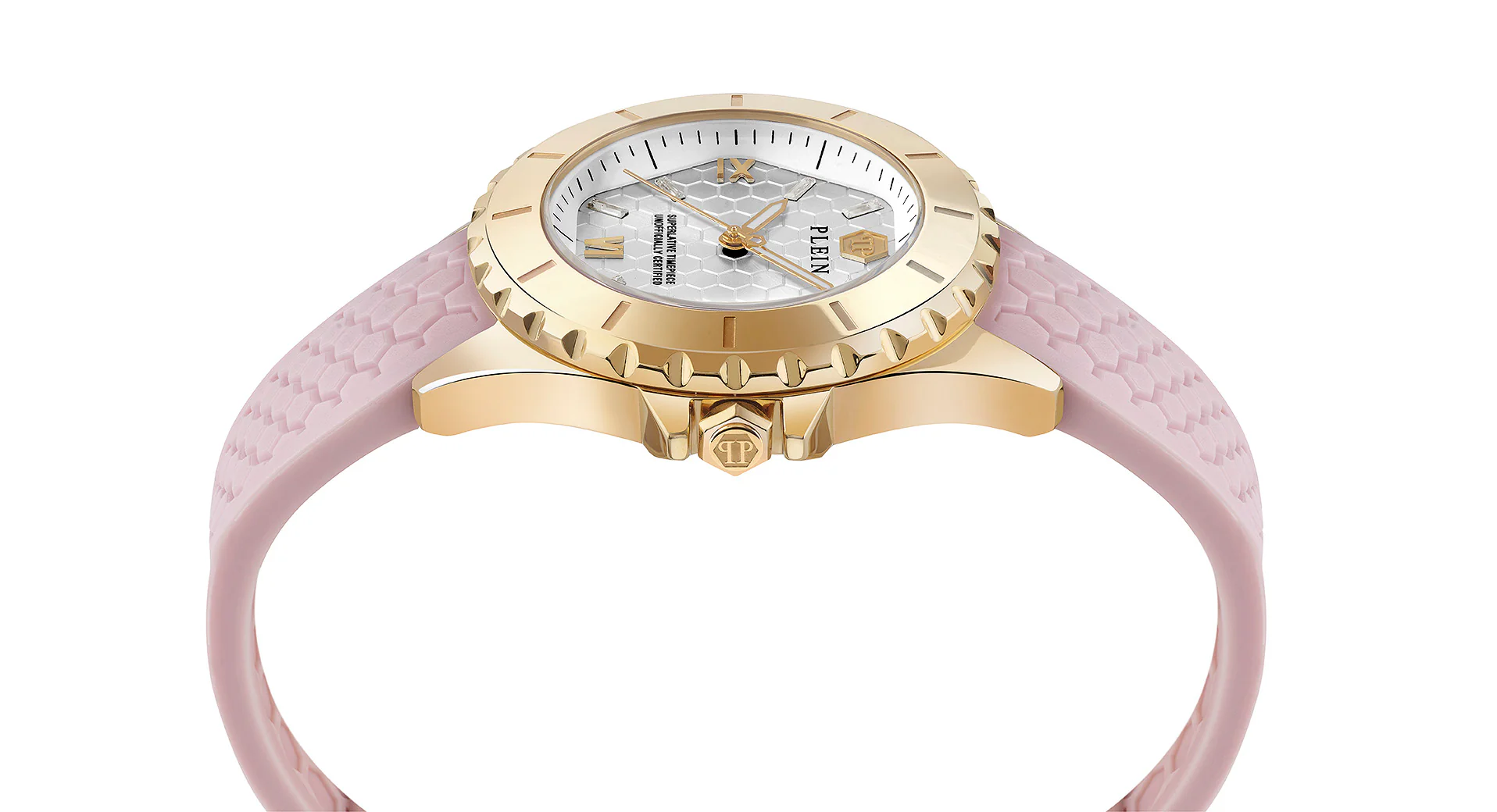 Philipp Plein Damen Uhr Analog Quarz Edelstahl PLEIN HEAVEN PWPOA0224 Silikon - Image 2