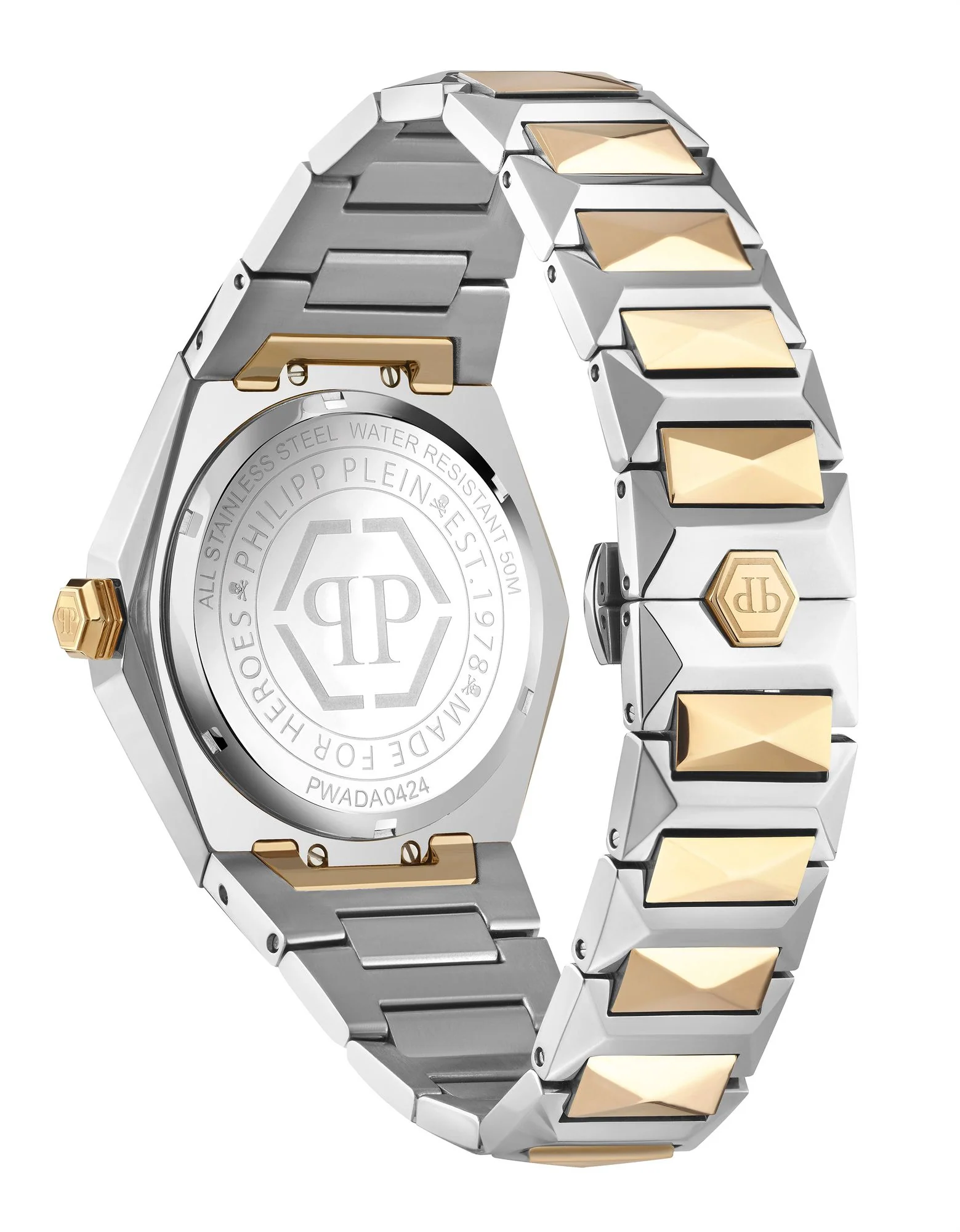 Philipp Plein Damen Uhr Analog Quarz $KULL SPIKES LADY PWADA0424 Edelstahl - Image 2