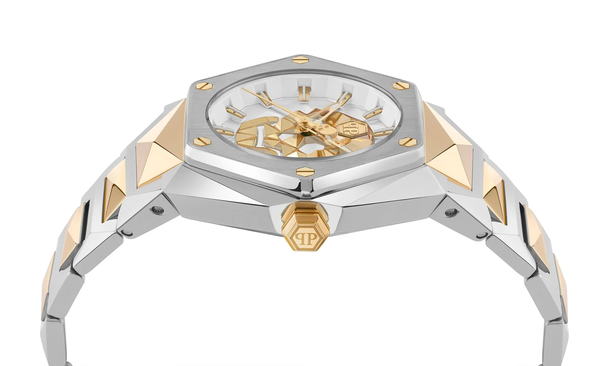 Philipp Plein Damen Uhr Analog Quarz $KULL SPIKES LADY PWADA0424 Edelstahl - Image 3