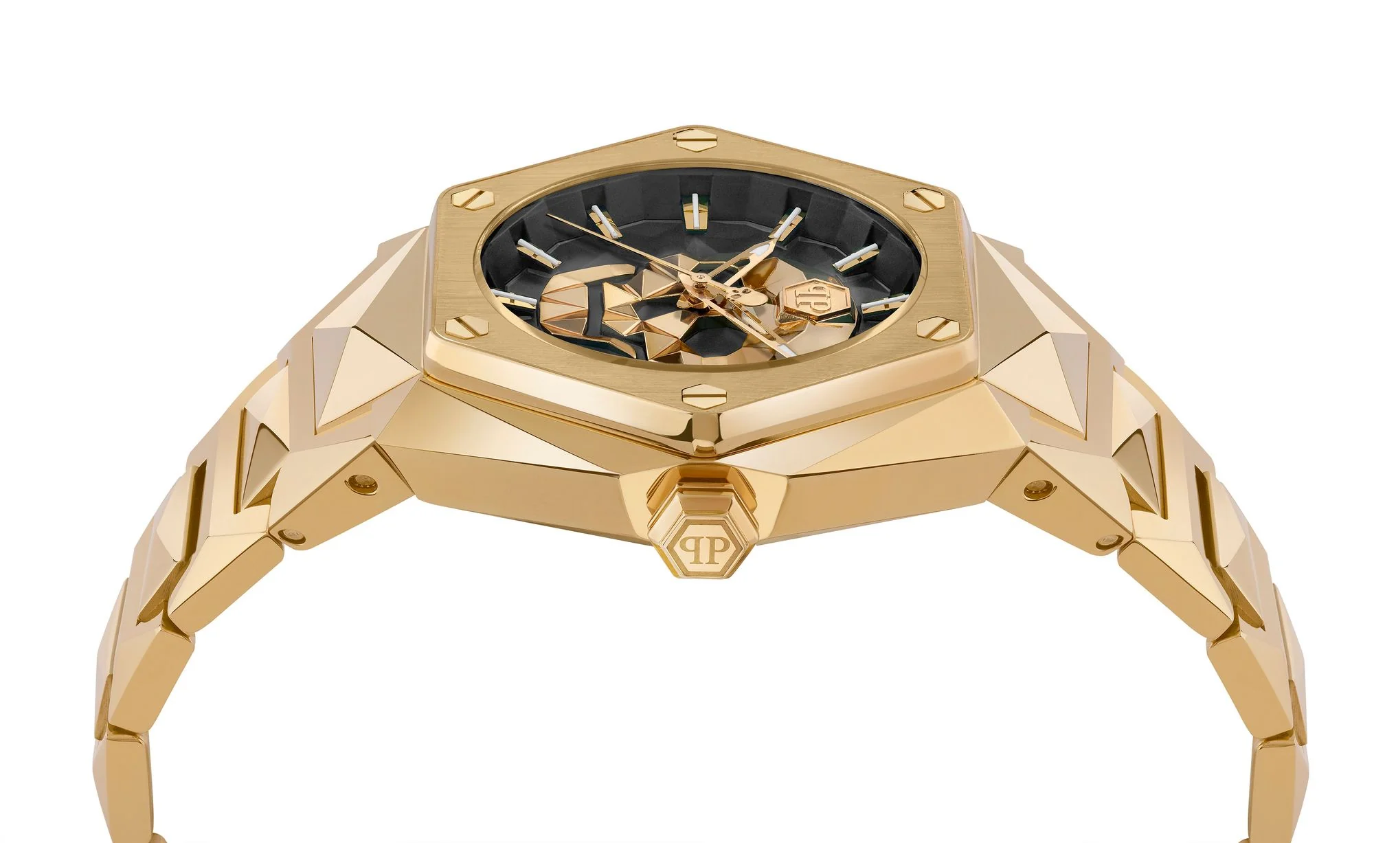 Philipp Plein Damen Uhr Analog Quarz $KULL SPIKES LADY PWADA0524 Edelstahl - Image 3