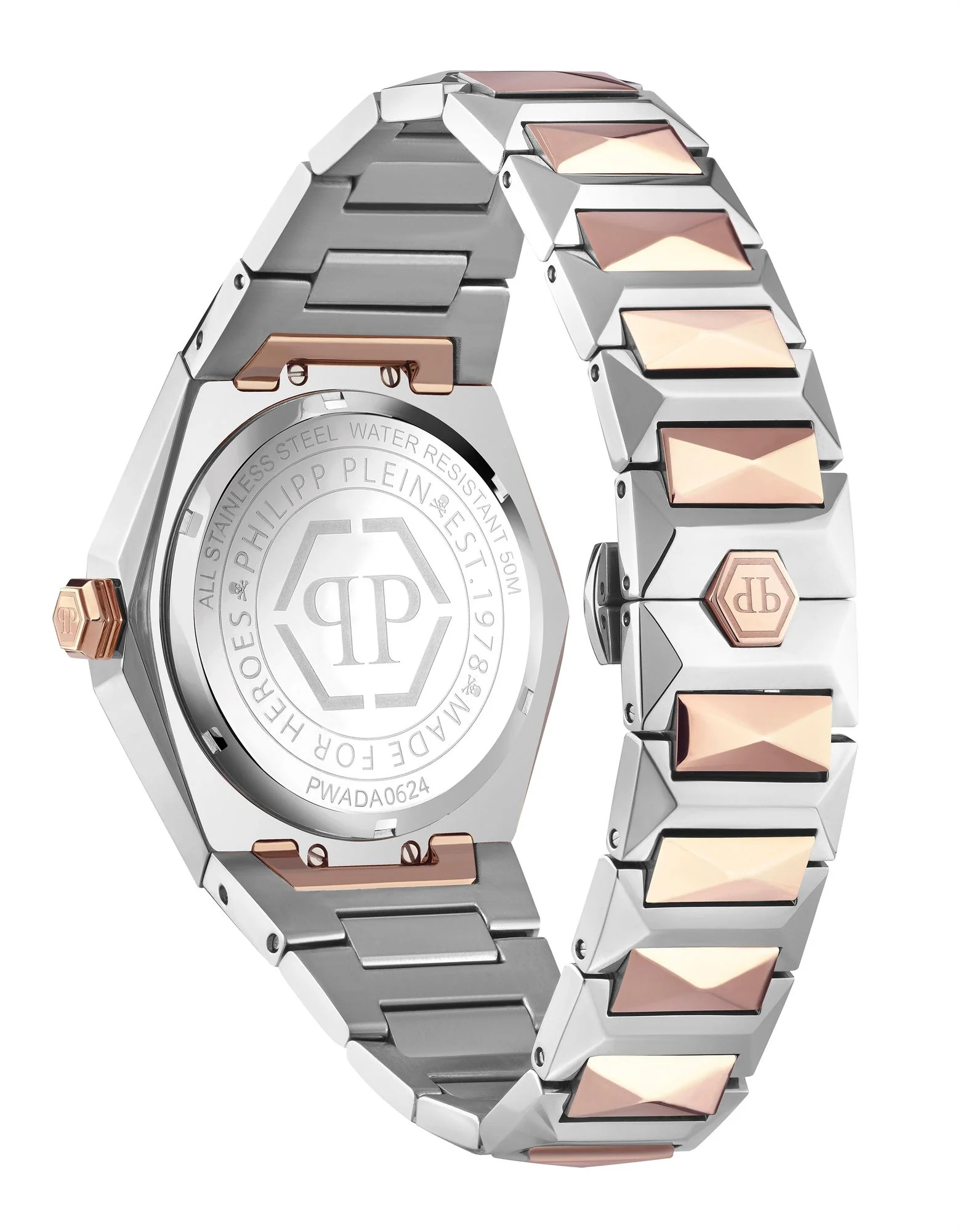 Philipp Plein Damen Uhr Analog Quarz $KULL SPIKES LADY PWADA0624 Edelstahl - Image 2