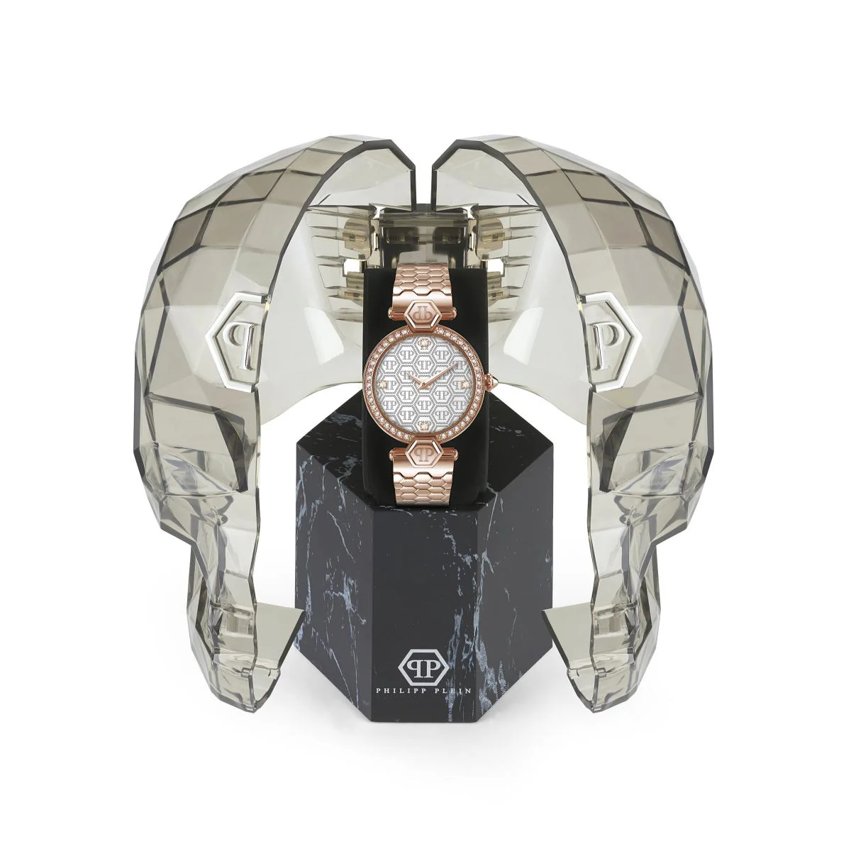 Philipp Plein Damen Uhr Analog Quarz PLEIN COUTURE PWEAA0821 Edelstahl - Image 3