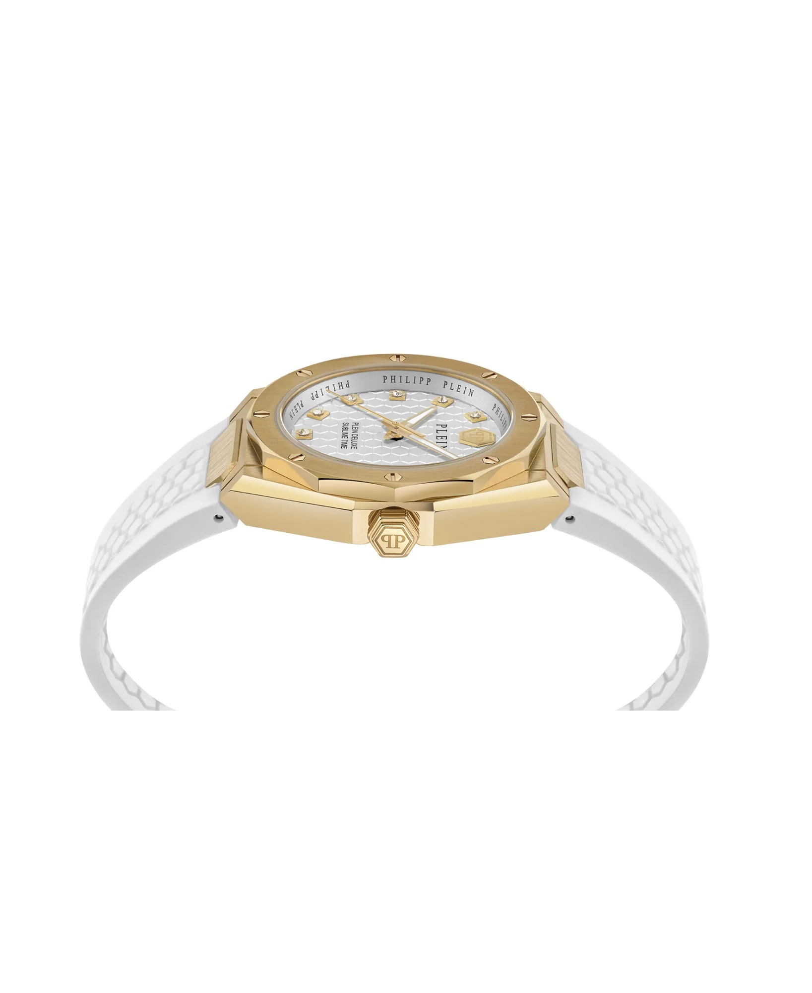 Philipp Plein Damen Uhr Analog Quarz PLEIN DELUXE LADY PWVGA0226 Silikon - Image 2