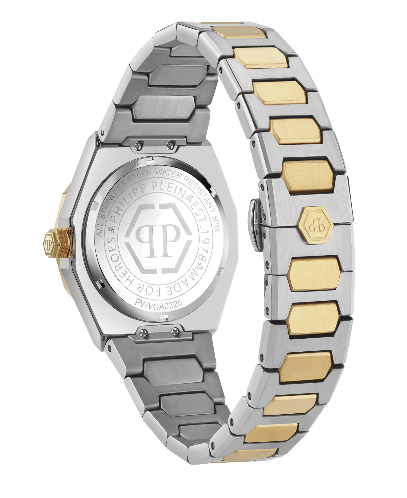 Philipp Plein Damen Uhr Analog Quarz PLEIN DELUXE LADY PWVGA0626 Edelstahl - Image 15
