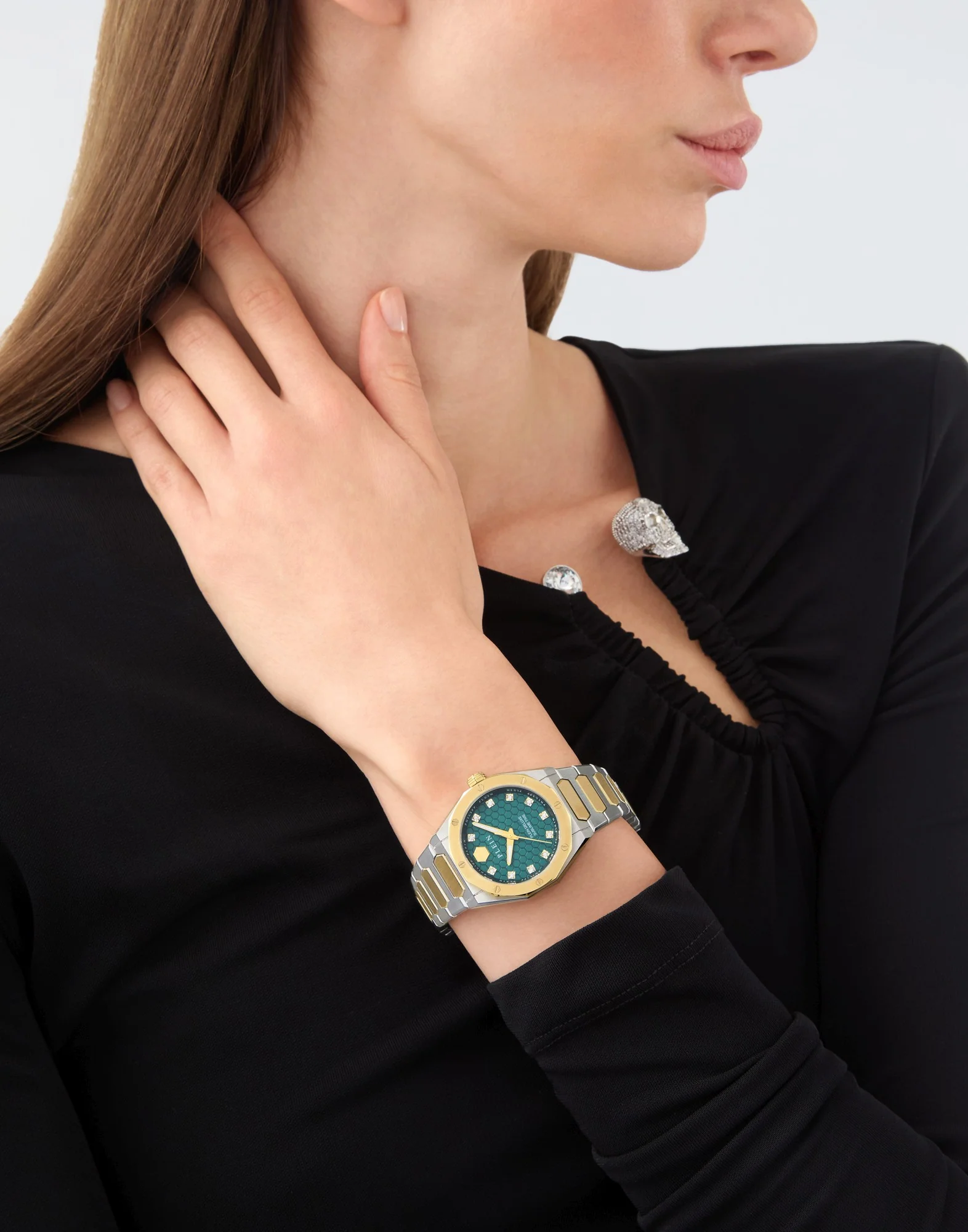 Philipp Plein Damen Uhr Analog Quarz PLEIN DELUXE LADY PWVGA0626 Edelstahl - Image 16