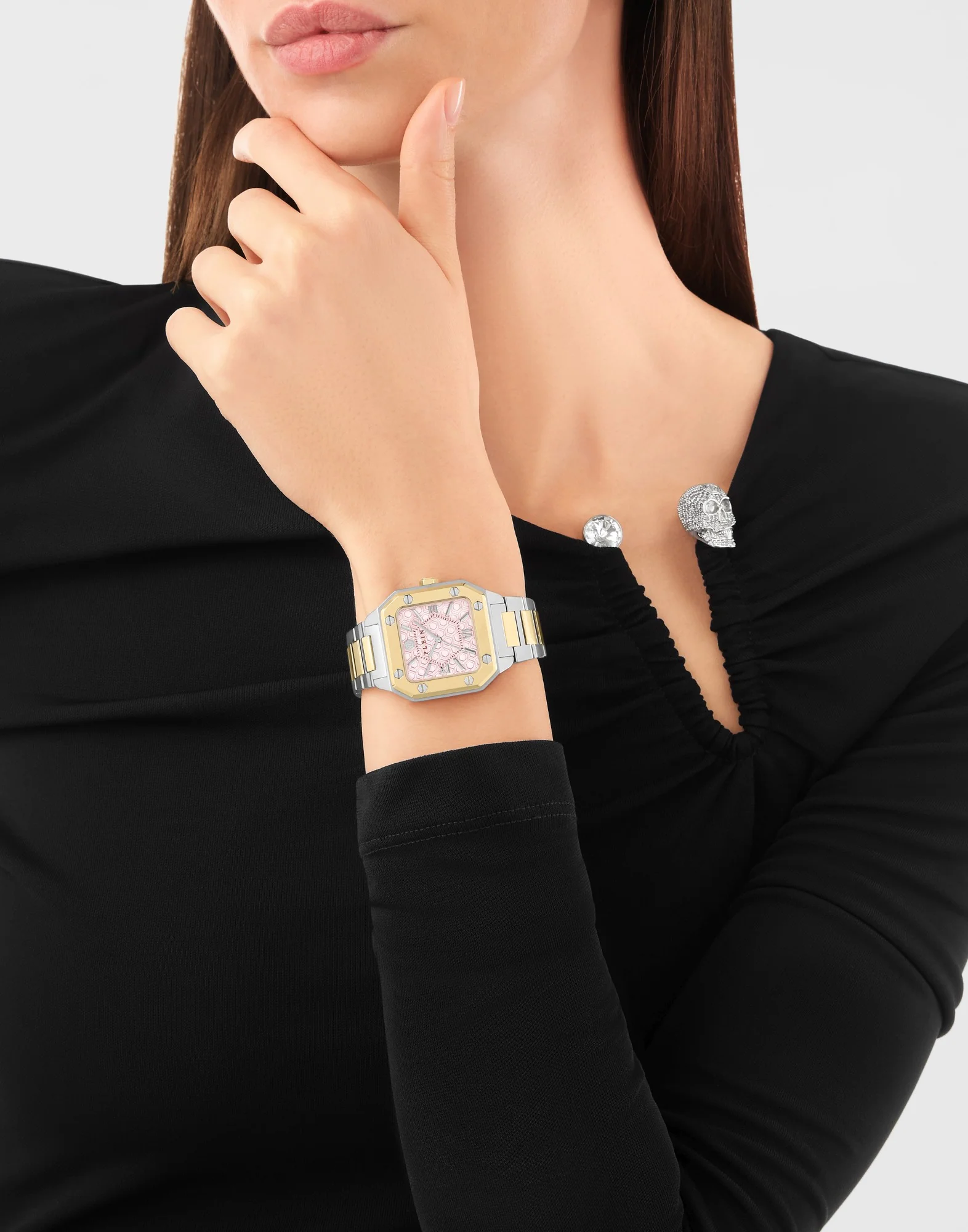 Philipp Plein Damen Uhr Analog Quarz PLEIN EDGE PWZGA0226 Edelstahl - Image 4