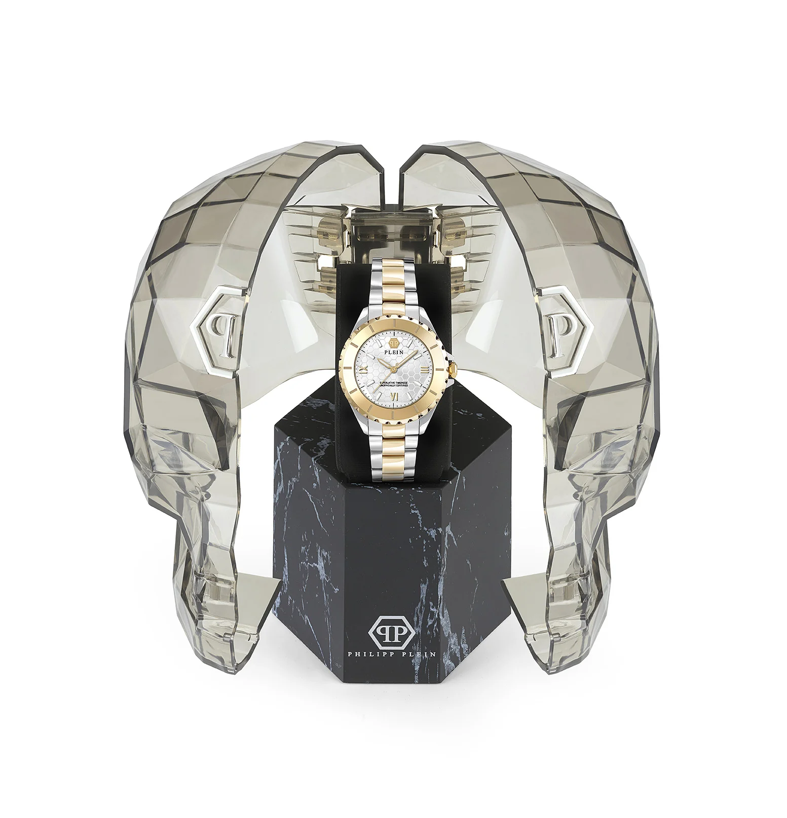 Philipp Plein Damen Uhr Analog Quarz PLEIN HEAVEN PWPOA0424 Edelstahl - Image 4