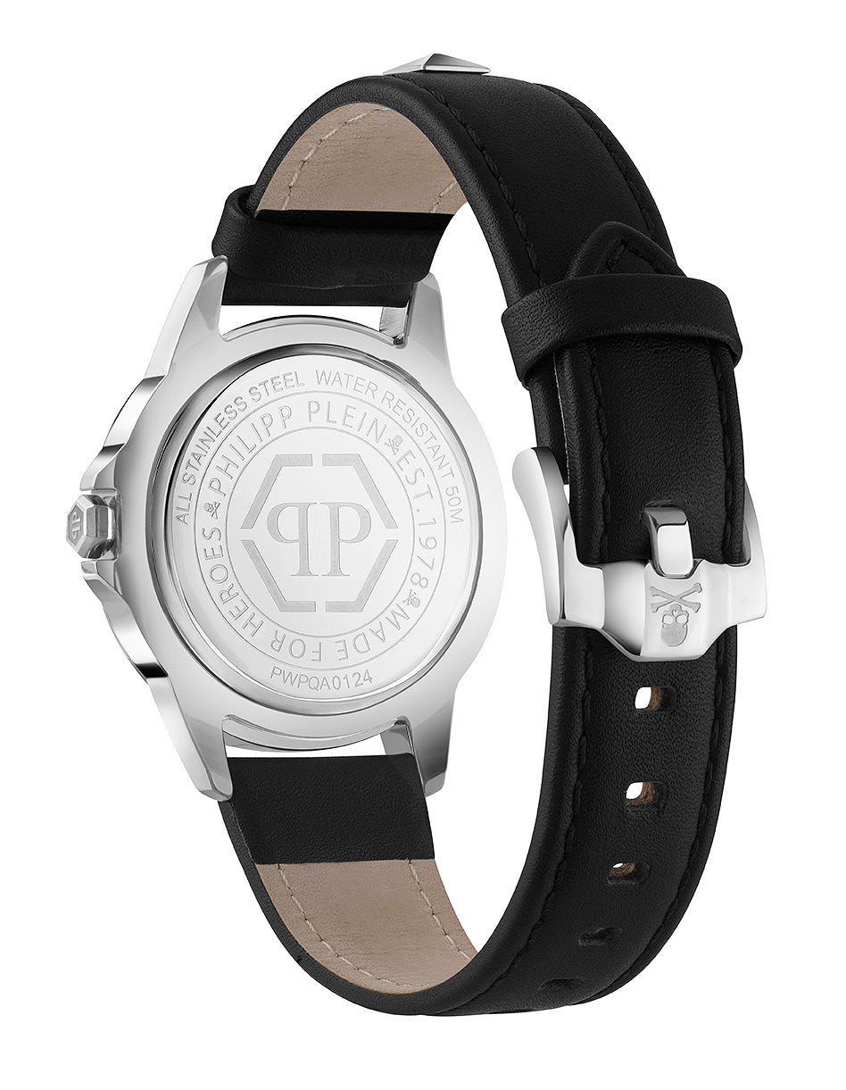 Philipp Plein Damen Uhr Analog Quarz PLEIN LADY ROCK PWPQA0124 Leder - Image 2