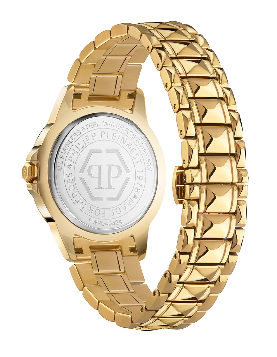 Philipp Plein Damen Uhr Analog Quarz PLEIN LADY ROCK PWPQA0424 Edelstahl - Image 2