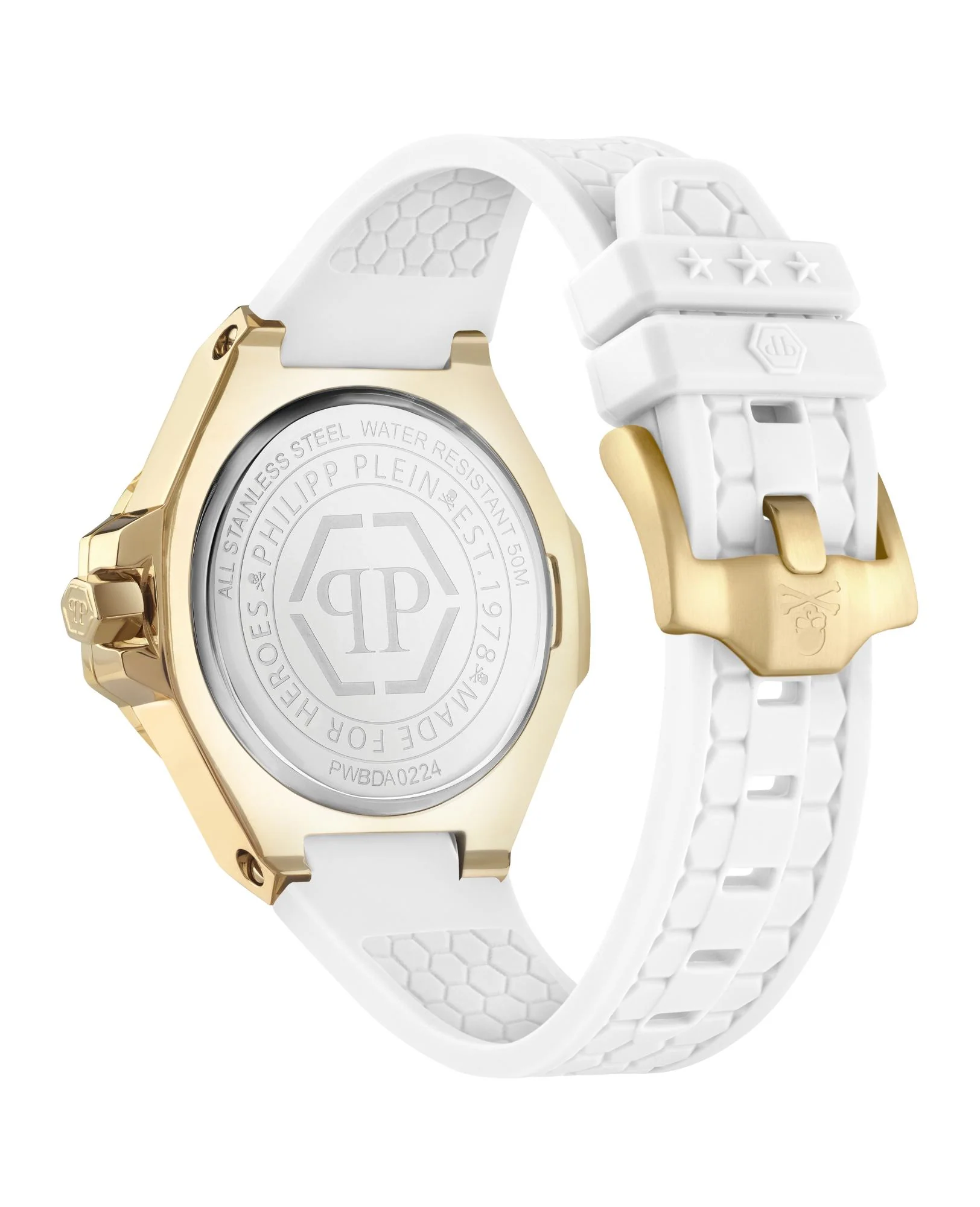 Philipp Plein Damen Uhr Analog Quarz PLEIN LADY ROYAL PWBDA0224 Silikon - Image 2
