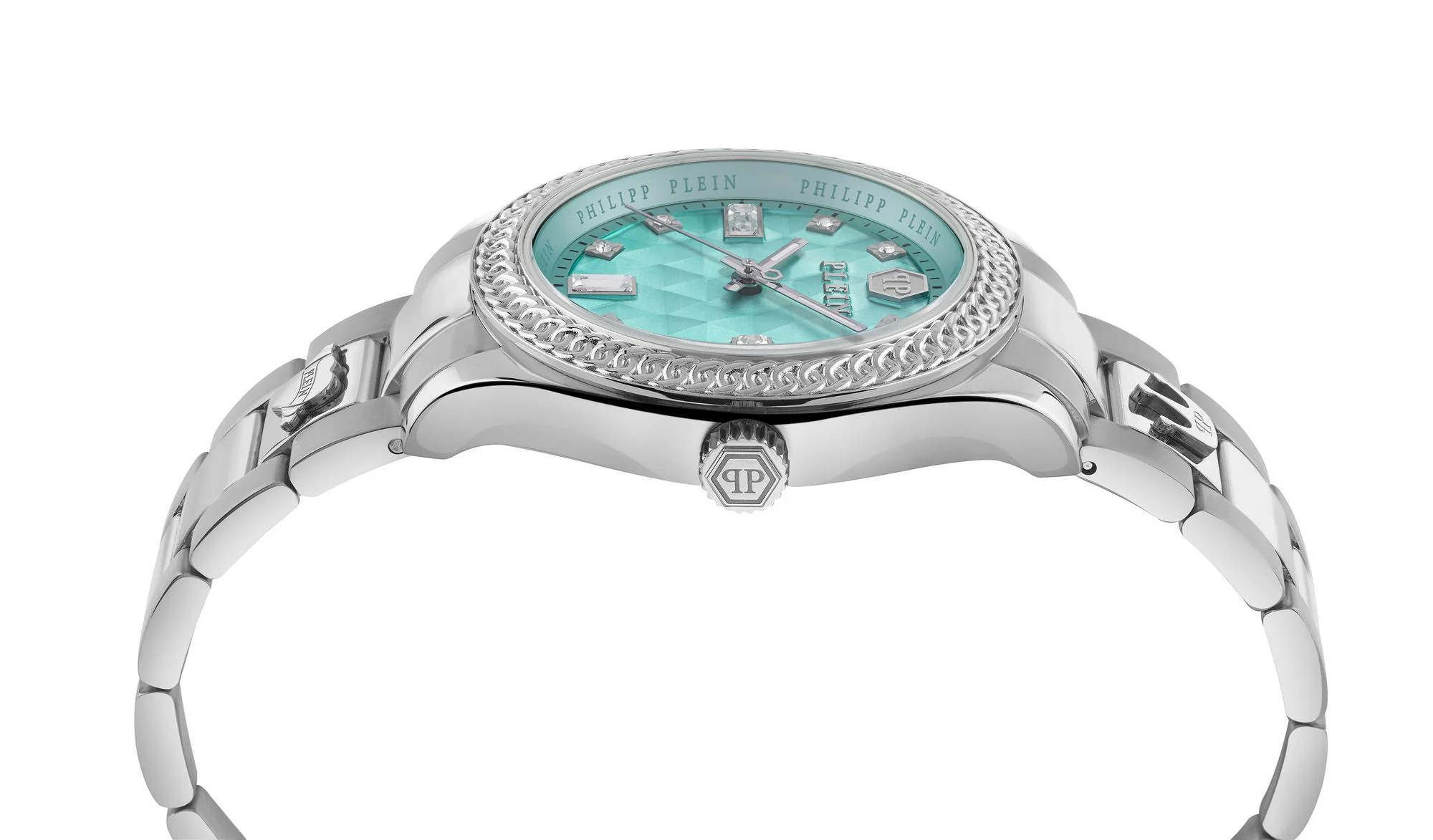 Philipp Plein Damen Uhr Analog Quarz QUEEN PWCDA0424 Edelstahl - Image 3