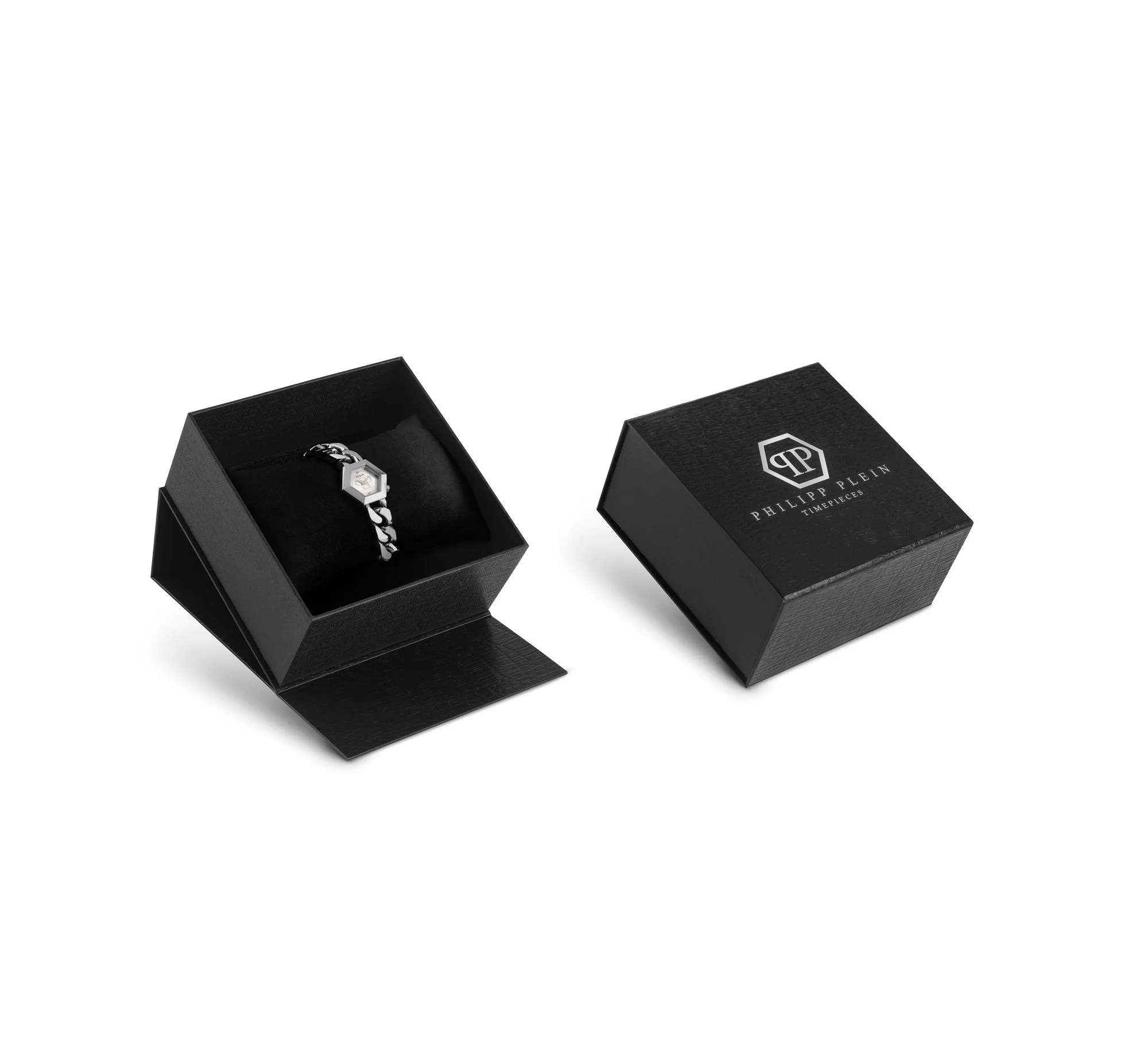 Philipp Plein Damen Uhr Analog Quarz THE HEXAGON GROUMETTE PWWBA0123 Edelstahl - Image 5