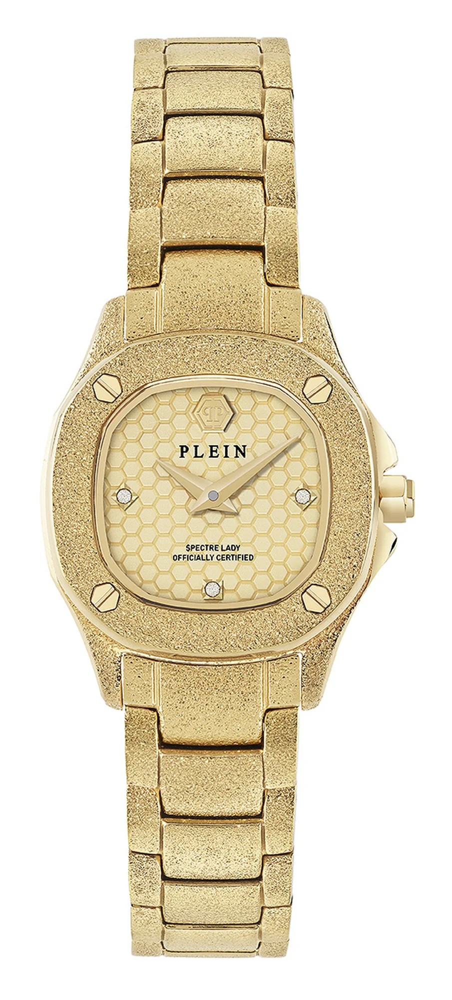 Philipp Plein Damen Uhr Analog Quarz THE $PECTRE LADY MINI PW5FA0225 Edelstahl