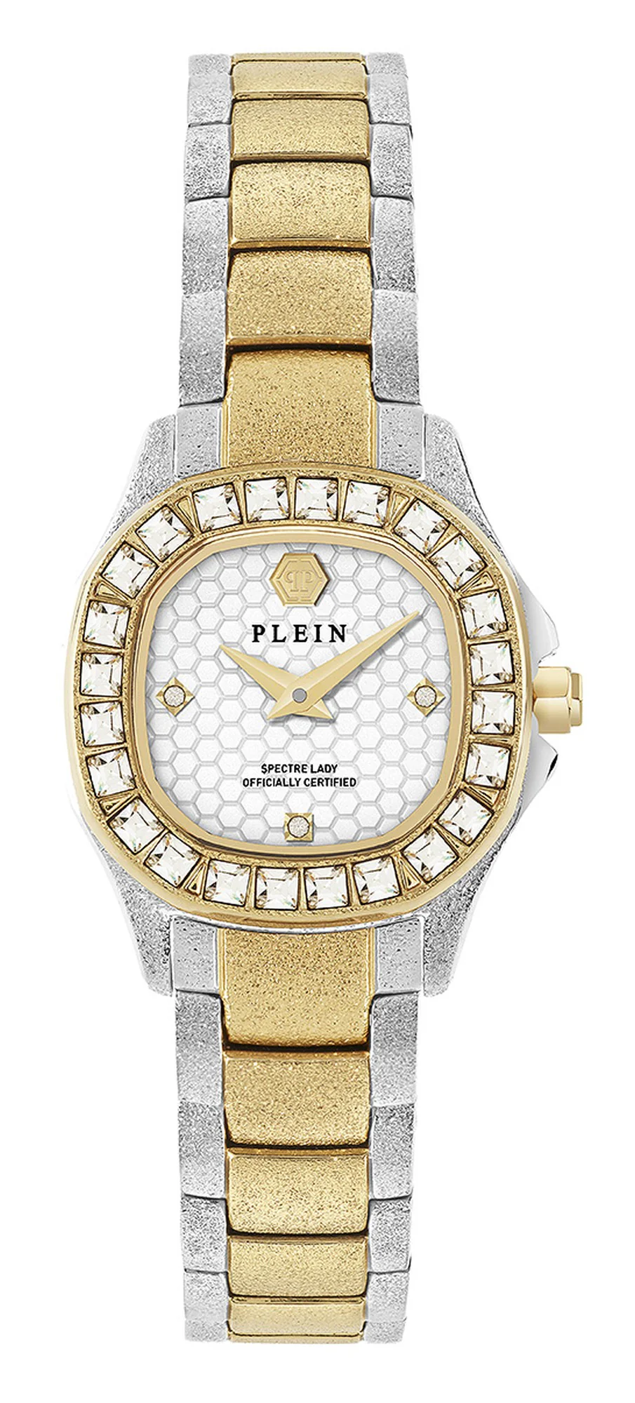 Philipp Plein Damen Uhr Analog Quarz THE $PECTRE LADY MINI PW5FA0425 Edelstahl